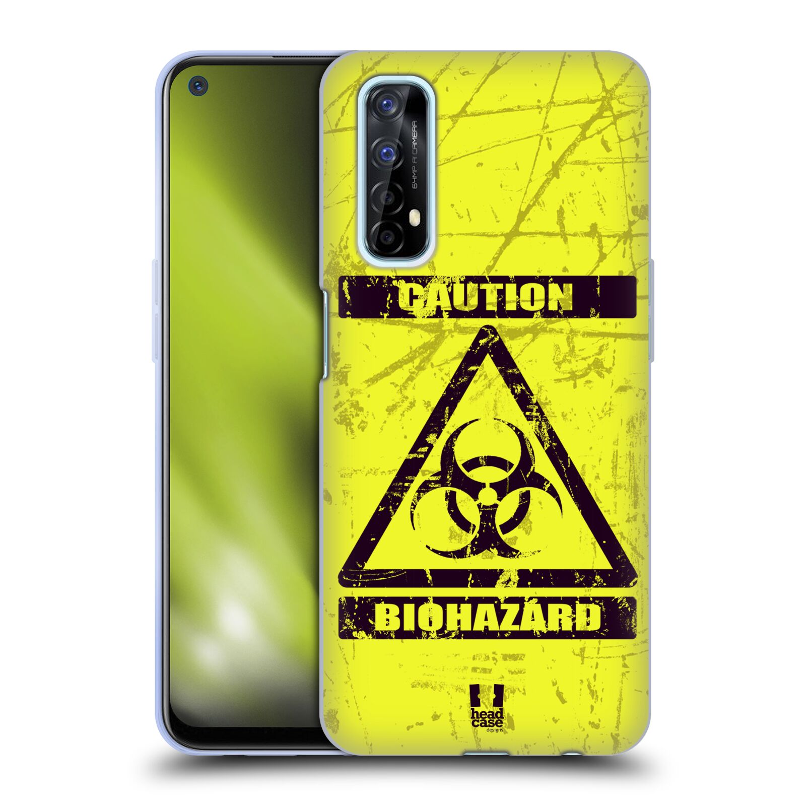 Silikonové pouzdro na mobil Realme 7 - Head Case - BIOHAZARD