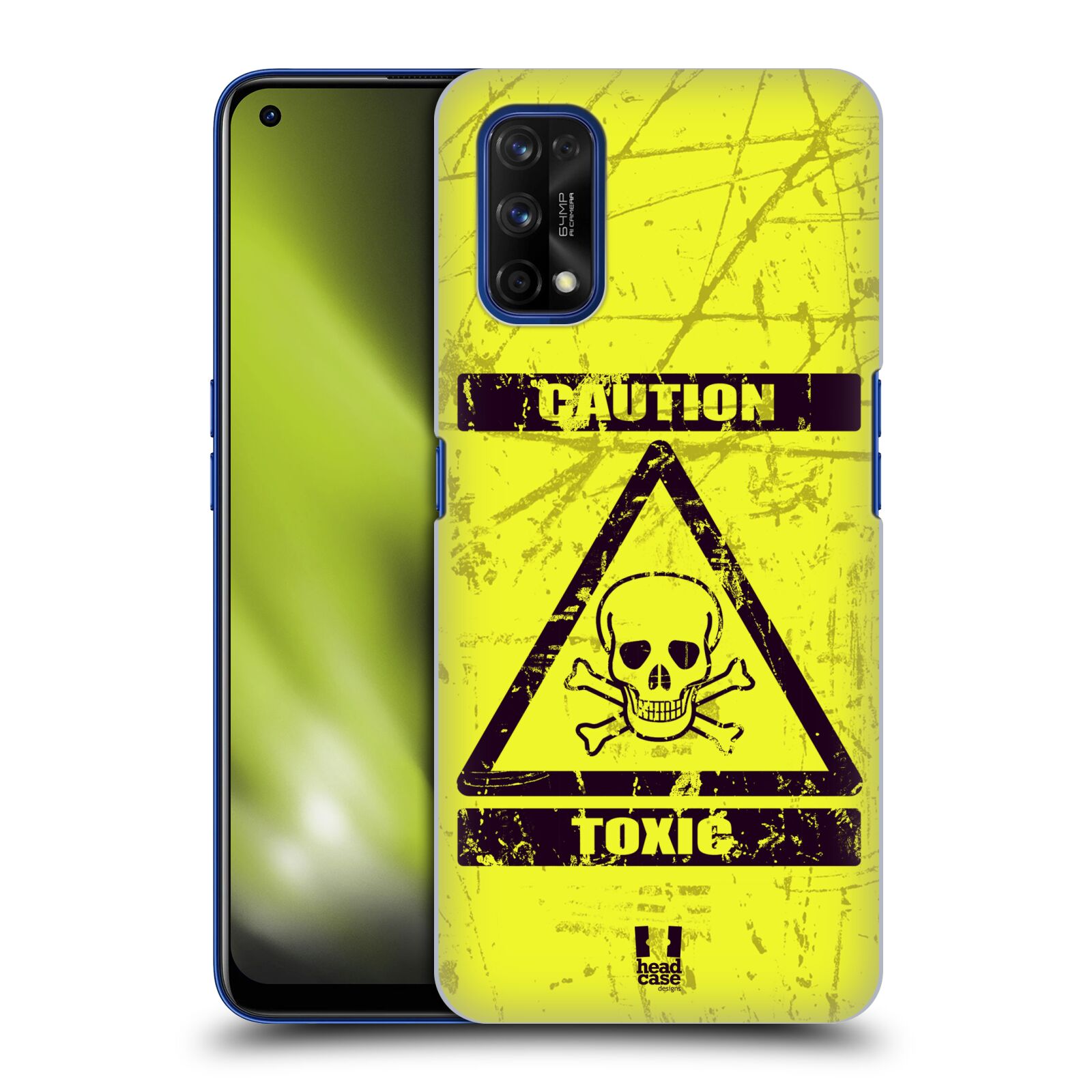 Plastové pouzdro na mobil Realme 7 Pro - Head Case - TOXIC