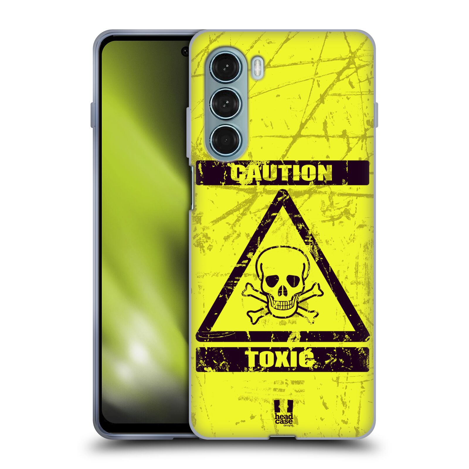 Silikonové pouzdro na mobil Motorola Moto G200 5G - Head Case - TOXIC