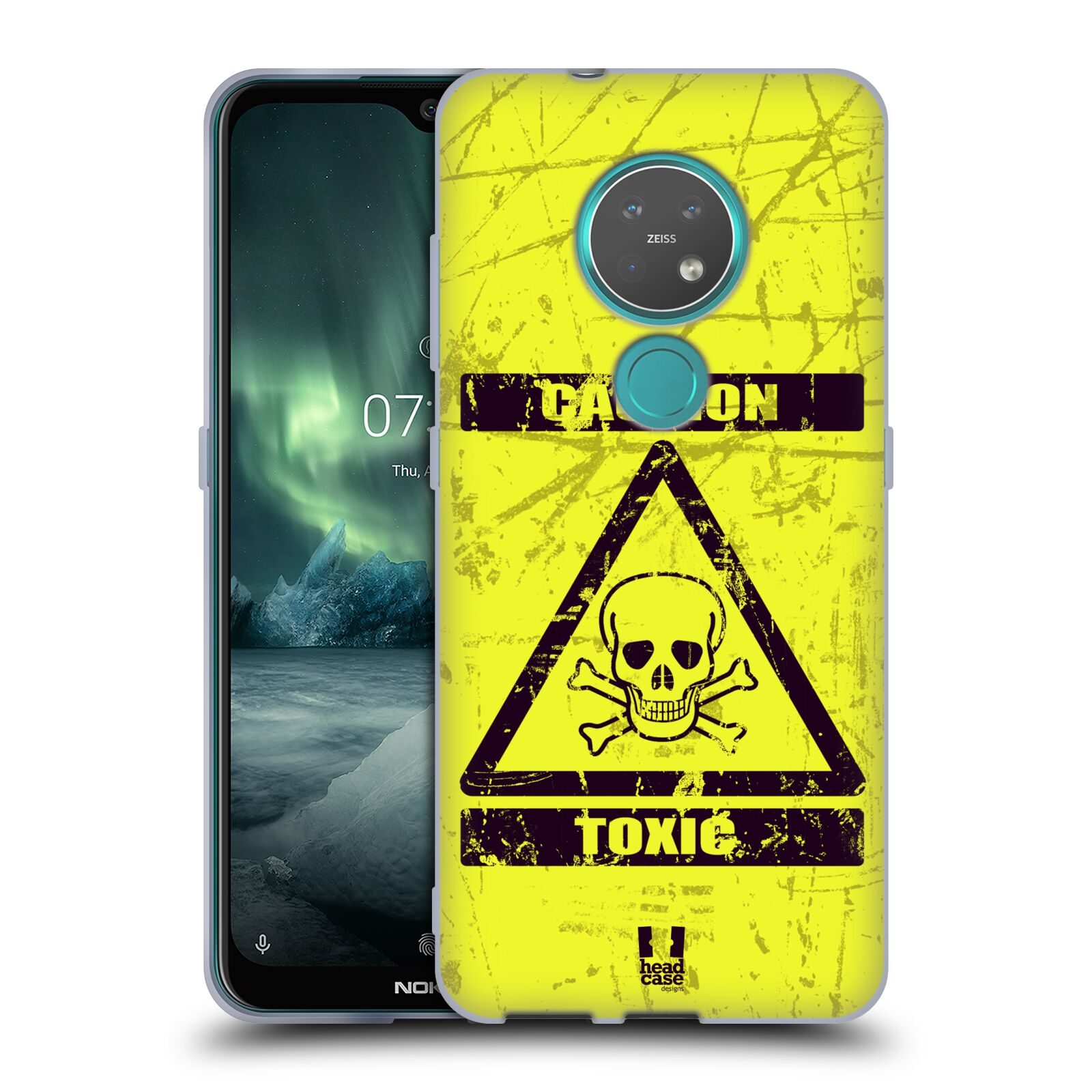 Silikonové pouzdro na mobil Nokia 6.2 - Head Case - TOXIC