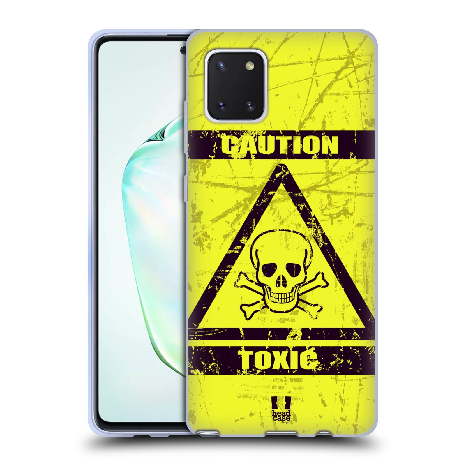 Silikonové pouzdro na mobil Samsung Galaxy Note 10 Lite - Head Case - TOXIC