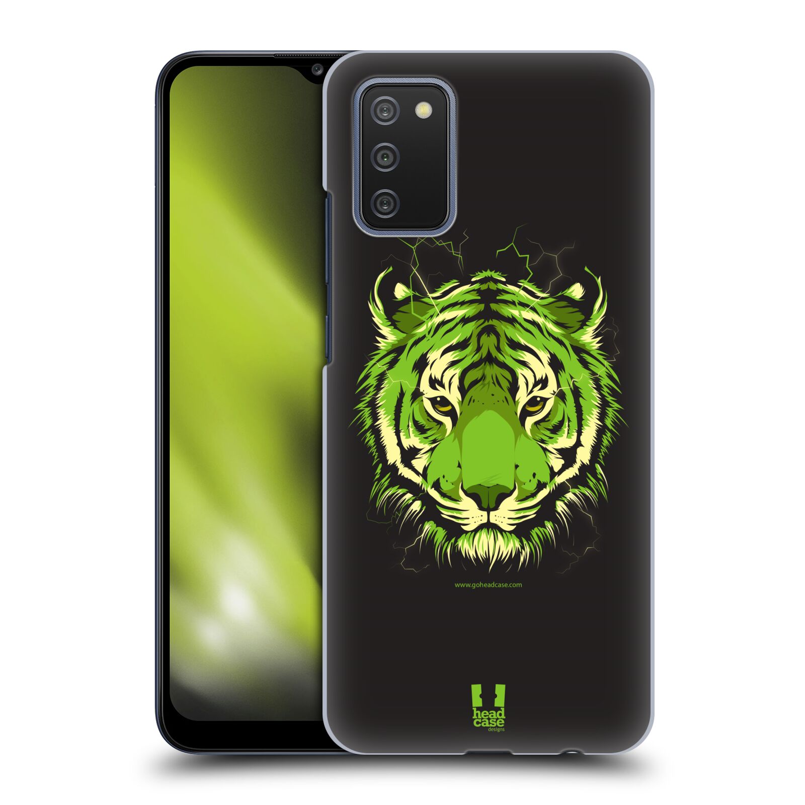 Plastové pouzdro na mobil Samsung Galaxy A02s - Head Case - BENGÁLSKÝ TYGR