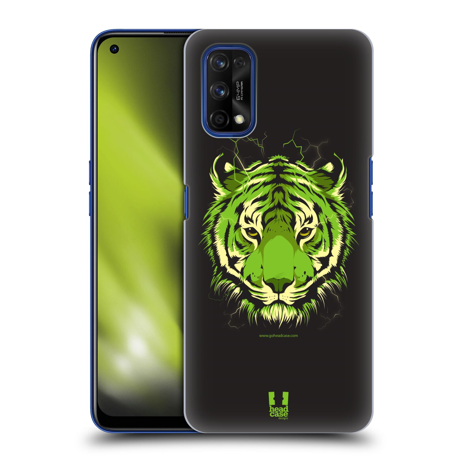 Plastové pouzdro na mobil Realme 7 Pro - Head Case - BENGÁLSKÝ TYGR