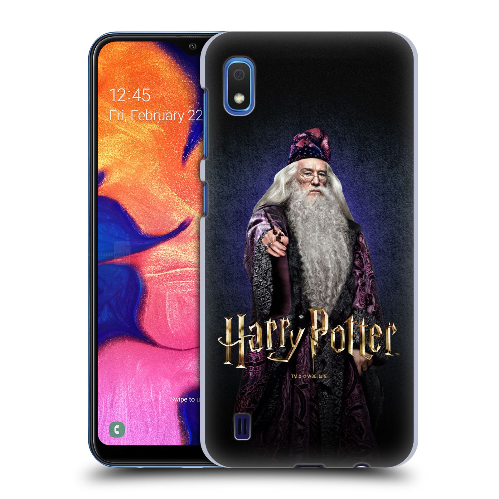 Plastové pouzdro na mobil Samsung Galaxy A10 - Harry Potter - Albus Brumbál