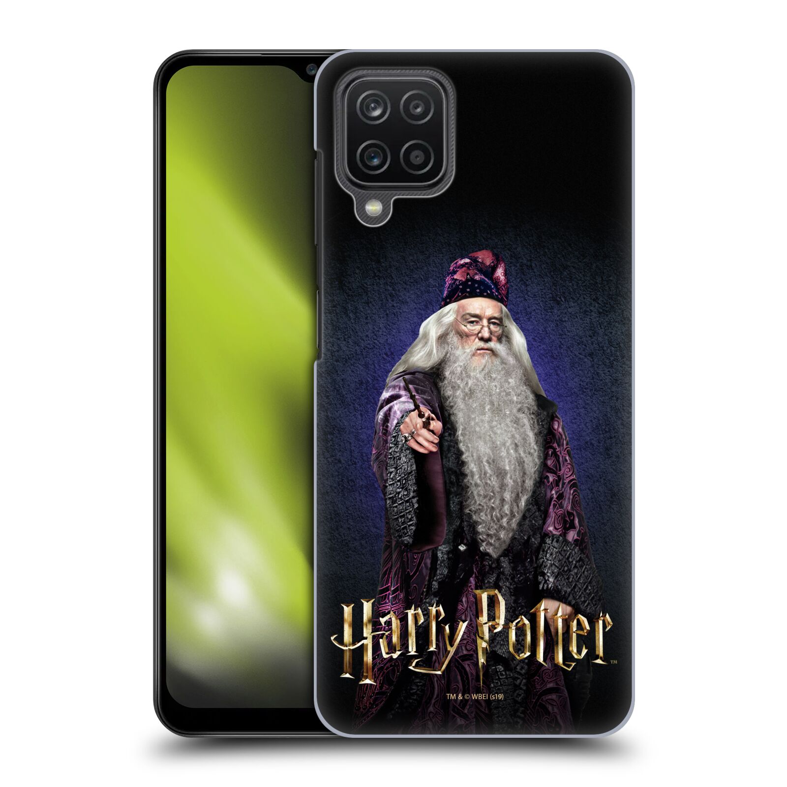 Plastové pouzdro na mobil Samsung Galaxy A12 - Harry Potter - Albus Brumbál
