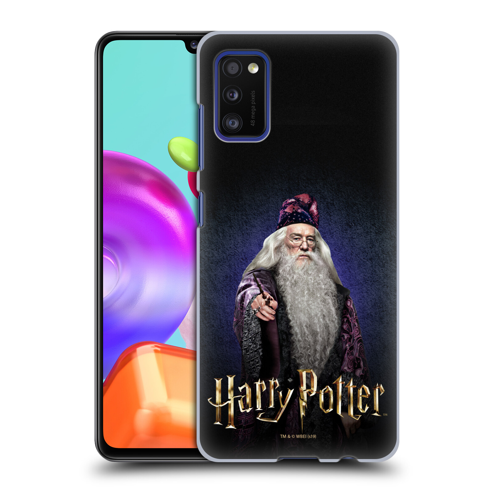 Plastové pouzdro na mobil Samsung Galaxy A41 - Harry Potter - Albus Brumbál