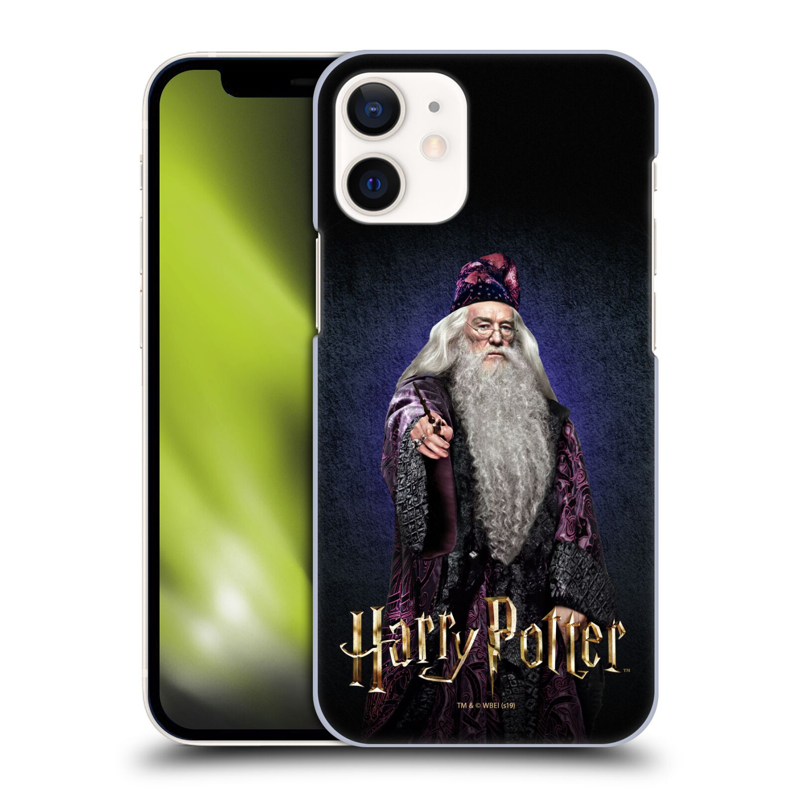 Plastové pouzdro na mobil Apple iPhone 12 Mini - Harry Potter - Albus Brumbál