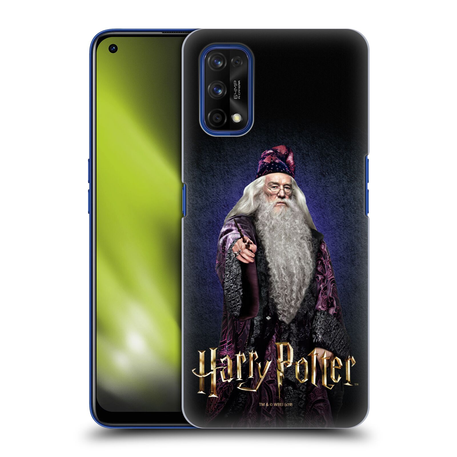 Plastové pouzdro na mobil Realme 7 Pro - Harry Potter - Albus Brumbál