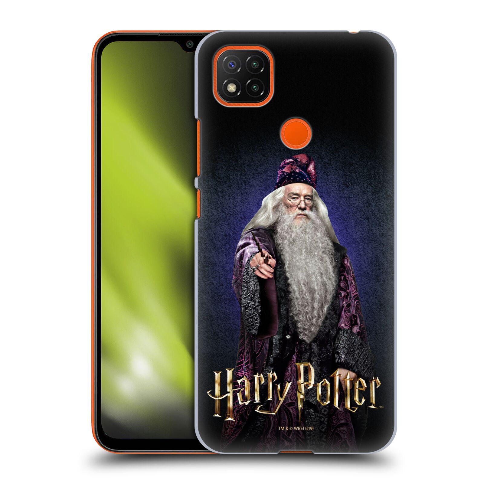 Plastové pouzdro na mobil Xiaomi Redmi 9C - Harry Potter - Albus Brumbál