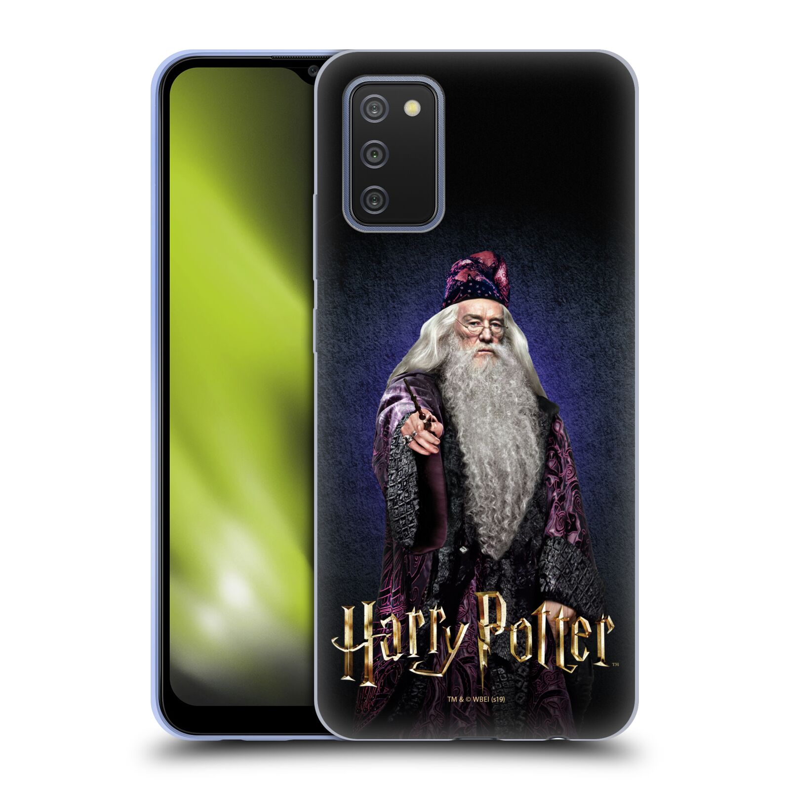 Silikonové pouzdro na mobil Samsung Galaxy A02s - Harry Potter - Albus Brumbál