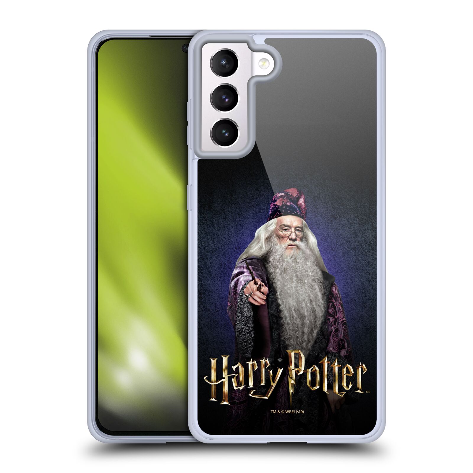 Silikonové pouzdro na mobil Samsung Galaxy S21 Plus 5G - Harry Potter - Albus Brumbál (Silikonový kryt, obal, pouzdro na mobilní telefon Samsung Galaxy S21+ 5G G996F s licencovaným motivem Harry Potter - Albus Brumbál)
