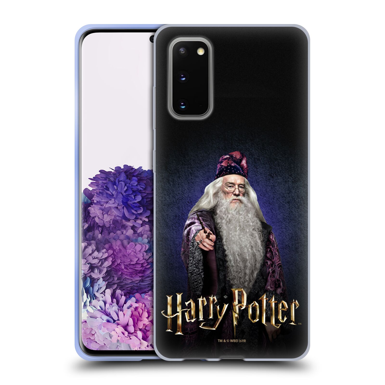 Silikonové pouzdro na mobil Samsung Galaxy S20 - Harry Potter - Albus Brumbál (Silikonový kryt, obal, pouzdro na mobilní telefon Samsung Galaxy S20 s licencovaným motivem Harry Potter - Albus Brumbál)