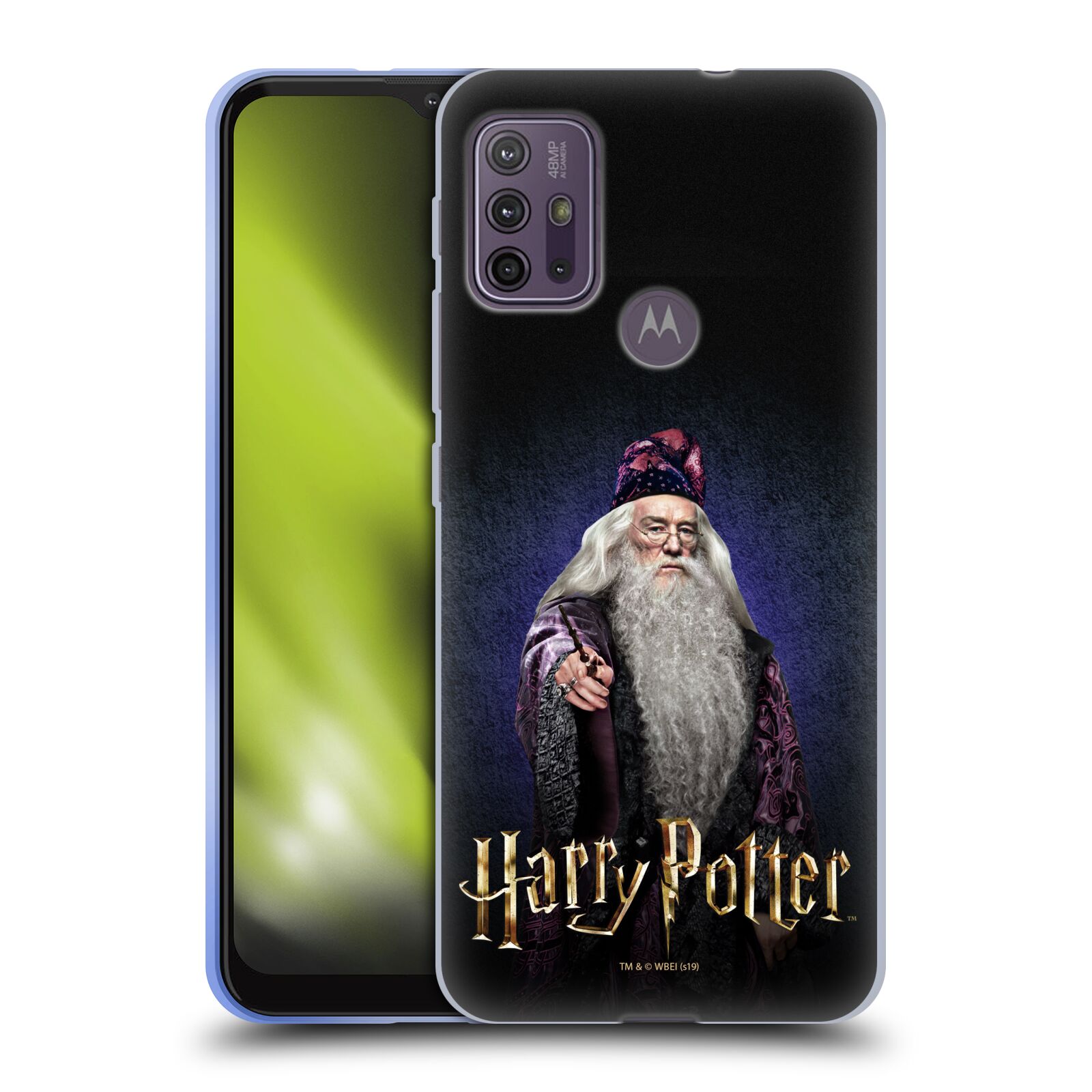 Silikonové pouzdro na mobil Motorola Moto G10 / G30 - Harry Potter - Albus Brumbál