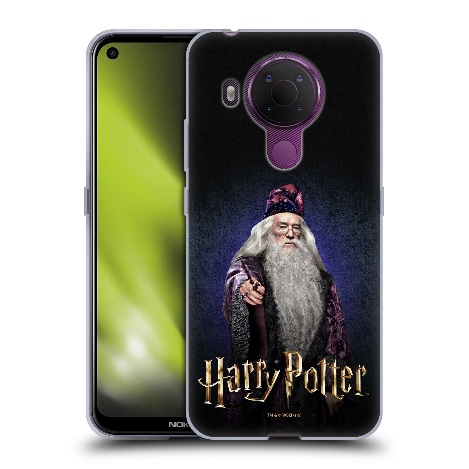 Silikonové pouzdro na mobil Nokia 5.4 - Harry Potter - Albus Brumbál
