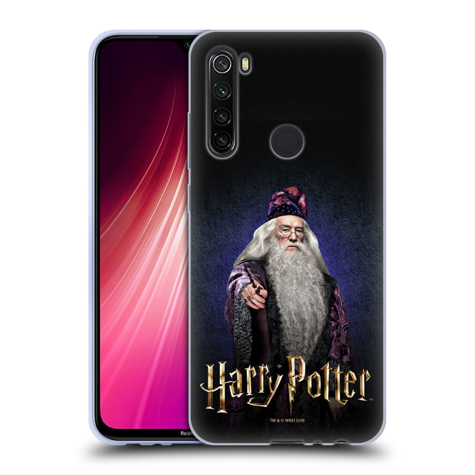 Silikonové pouzdro na mobil Xiaomi Redmi Note 8T - Harry Potter - Albus Brumbál