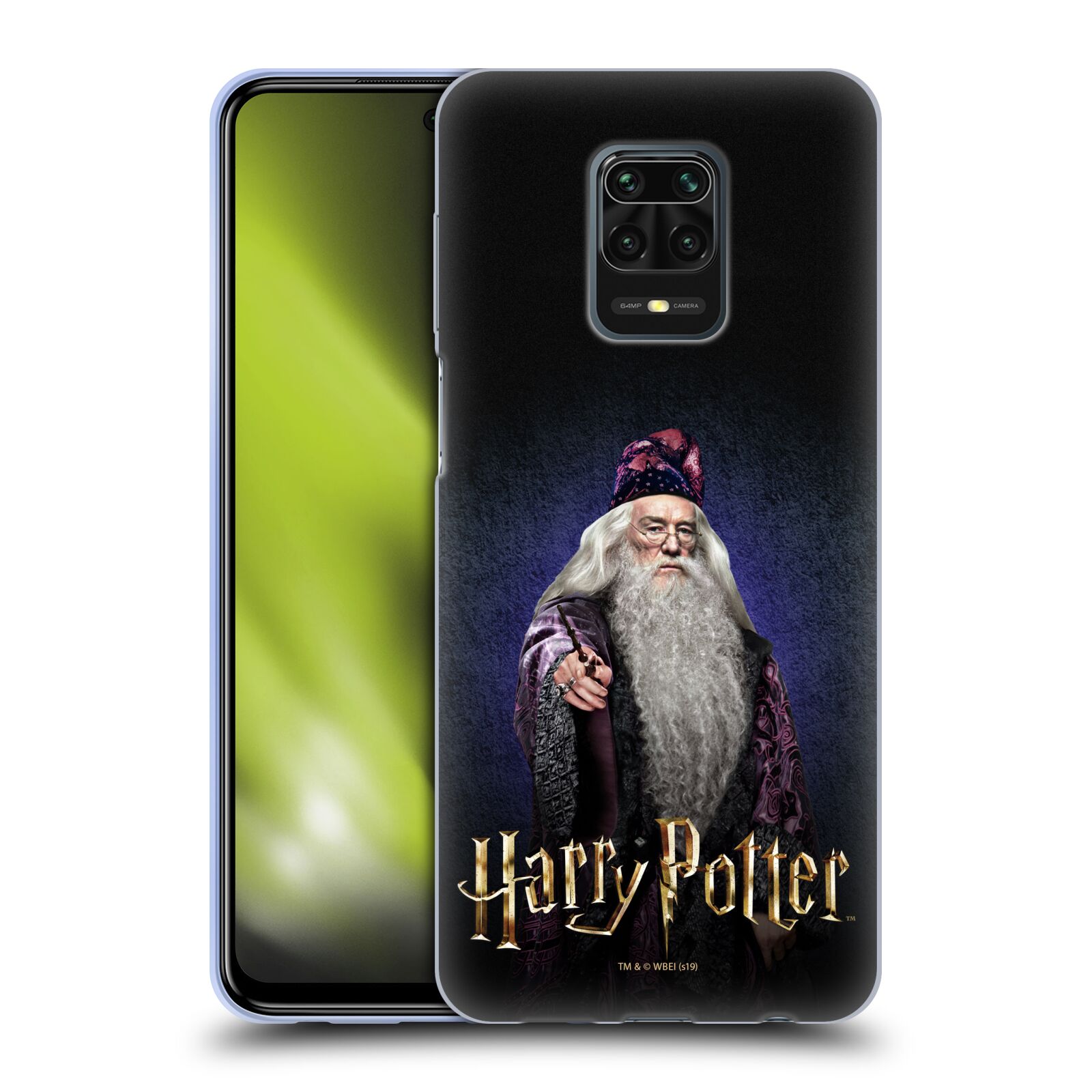 Silikonové pouzdro na mobil Xiaomi Redmi Note 9 Pro - Harry Potter - Albus Brumbál