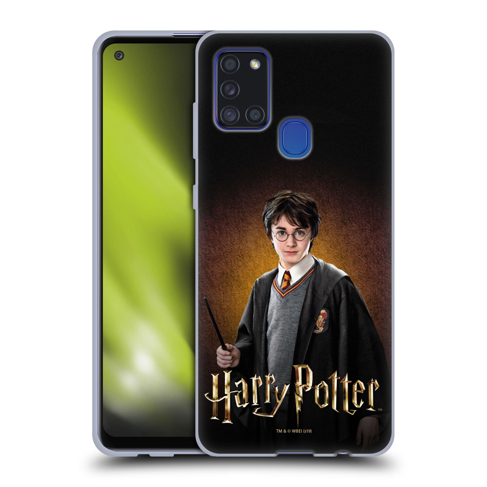 Silikonové pouzdro na mobil Samsung Galaxy A21s - Harry Potter - Malý Harry Potter (Silikonový kryt, obal, pouzdro na mobilní telefon Samsung Galaxy A21s SM-A217F s licencovaným motivem Harry Potter - Malý Harry Potter)