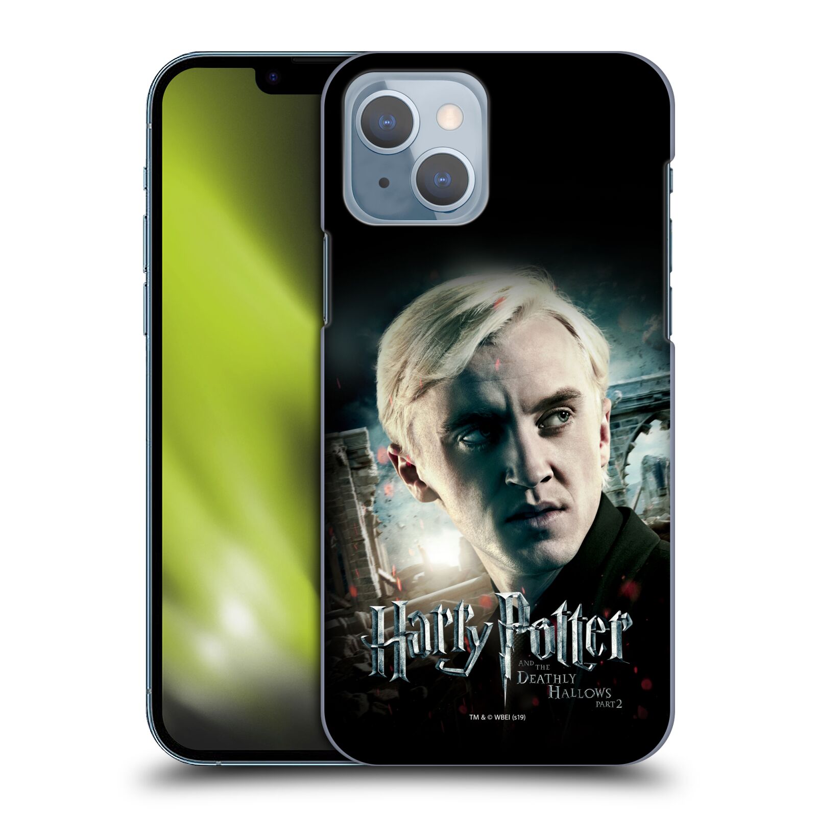 Plastové pouzdro na mobil Apple iPhone 14 - Harry Potter a Relikvie smrti - Draco Malfoy