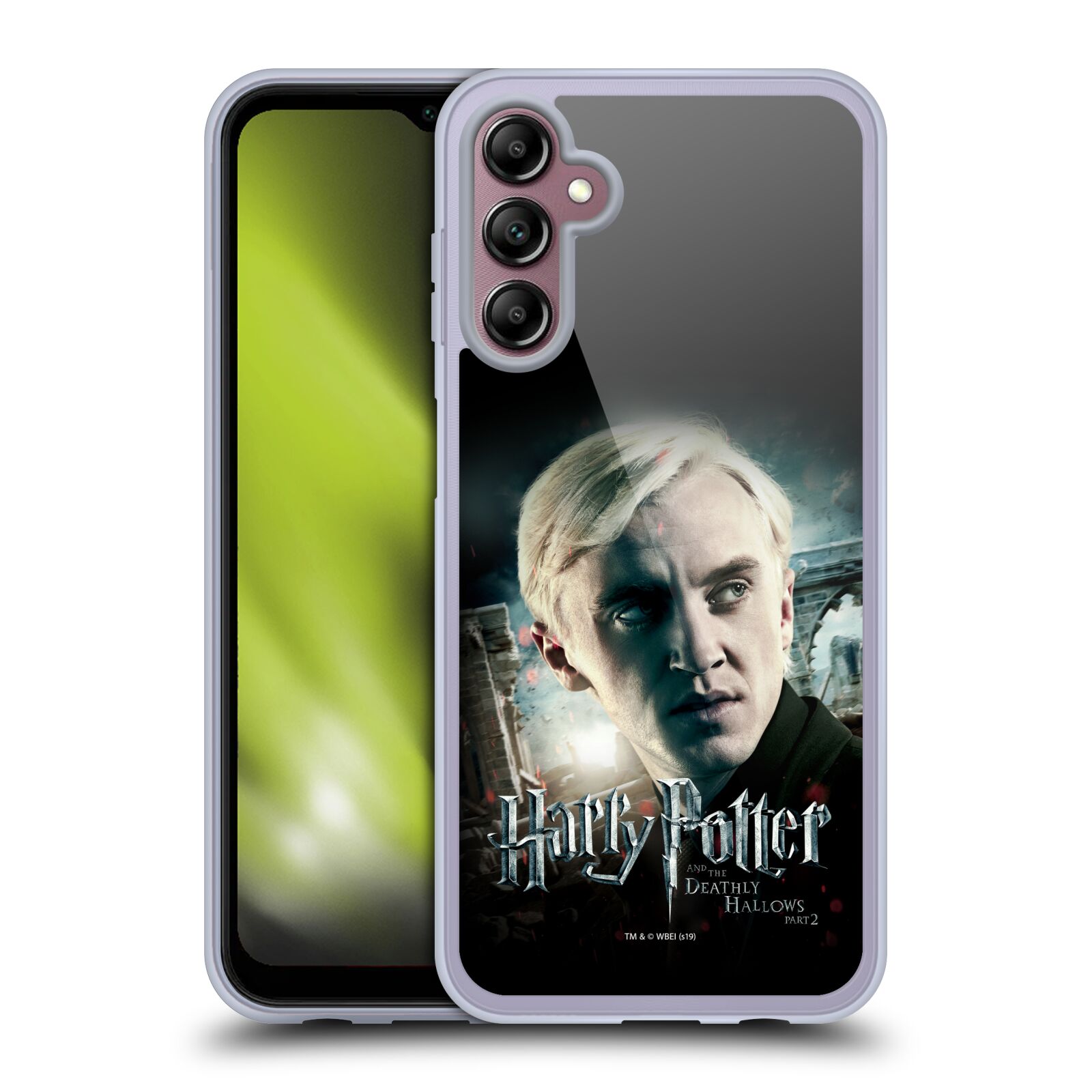 Silikonové pouzdro na mobil Samsung Galaxy A14 5G / LTE - Harry Potter a Relikvie smrti - Draco Malfoy - AKCE (Silikonový kryt, obal, pouzdro na mobilní telefon Samsung Galaxy A14 5G / LTE s licencovaným motivem Harry Potter a Relikvie smrti - Draco Malfo
