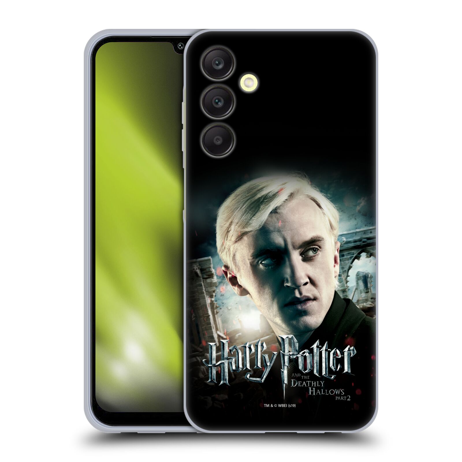 Silikonové pouzdro na mobil Samsung Galaxy A25 5G - Harry Potter a Relikvie smrti - Draco Malfoy (Silikonový kryt, obal, pouzdro na mobilní telefon Samsung Galaxy A25 5G s licencovaným motivem Harry Potter a Relikvie smrti - Draco Malfoy)