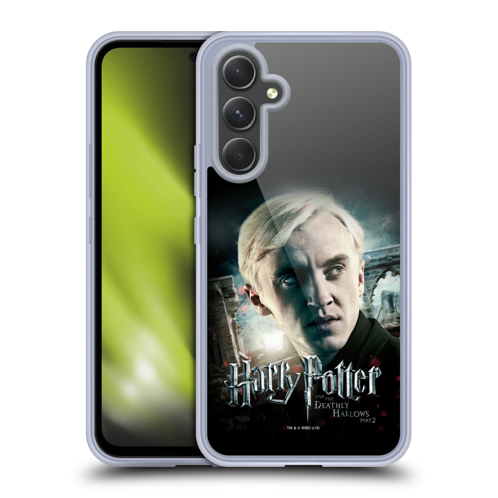 Silikonové pouzdro na mobil Samsung Galaxy A54 5G - Harry Potter a Relikvie smrti - Draco Malfoy (Silikonový kryt, obal, pouzdro na mobilní telefon Samsung Galaxy A54 5G s licencovaným motivem Harry Potter a Relikvie smrti - Draco Malfoy)