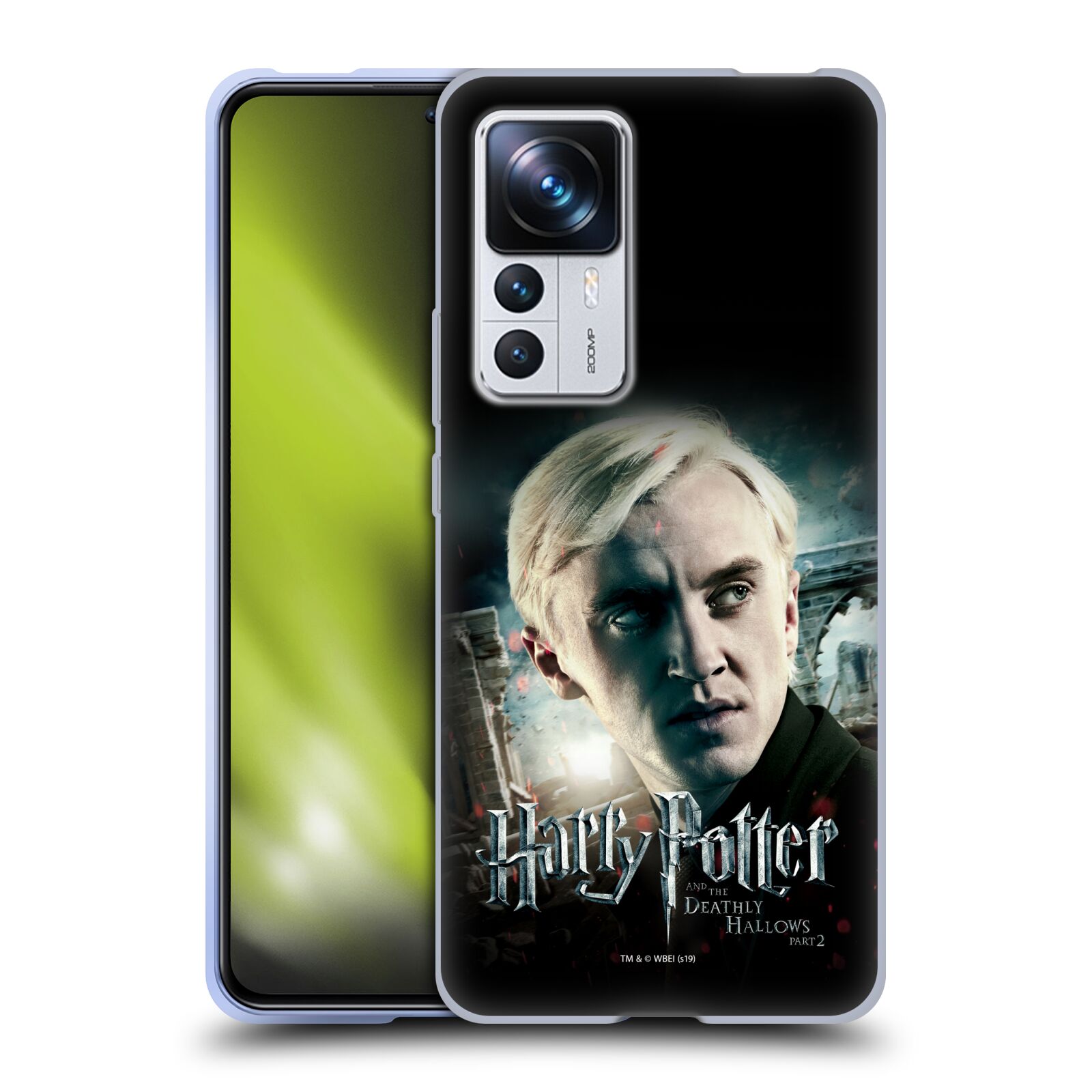Silikonové pouzdro na mobil Xiaomi 12T / 12T Pro - Harry Potter a Relikvie smrti - Draco Malfoy (Silikonový kryt, obal, pouzdro na mobilní telefon Xiaomi 12T / 12T Pro s licencovaným motivem Harry Potter a Relikvie smrti - Draco Malfoy)
