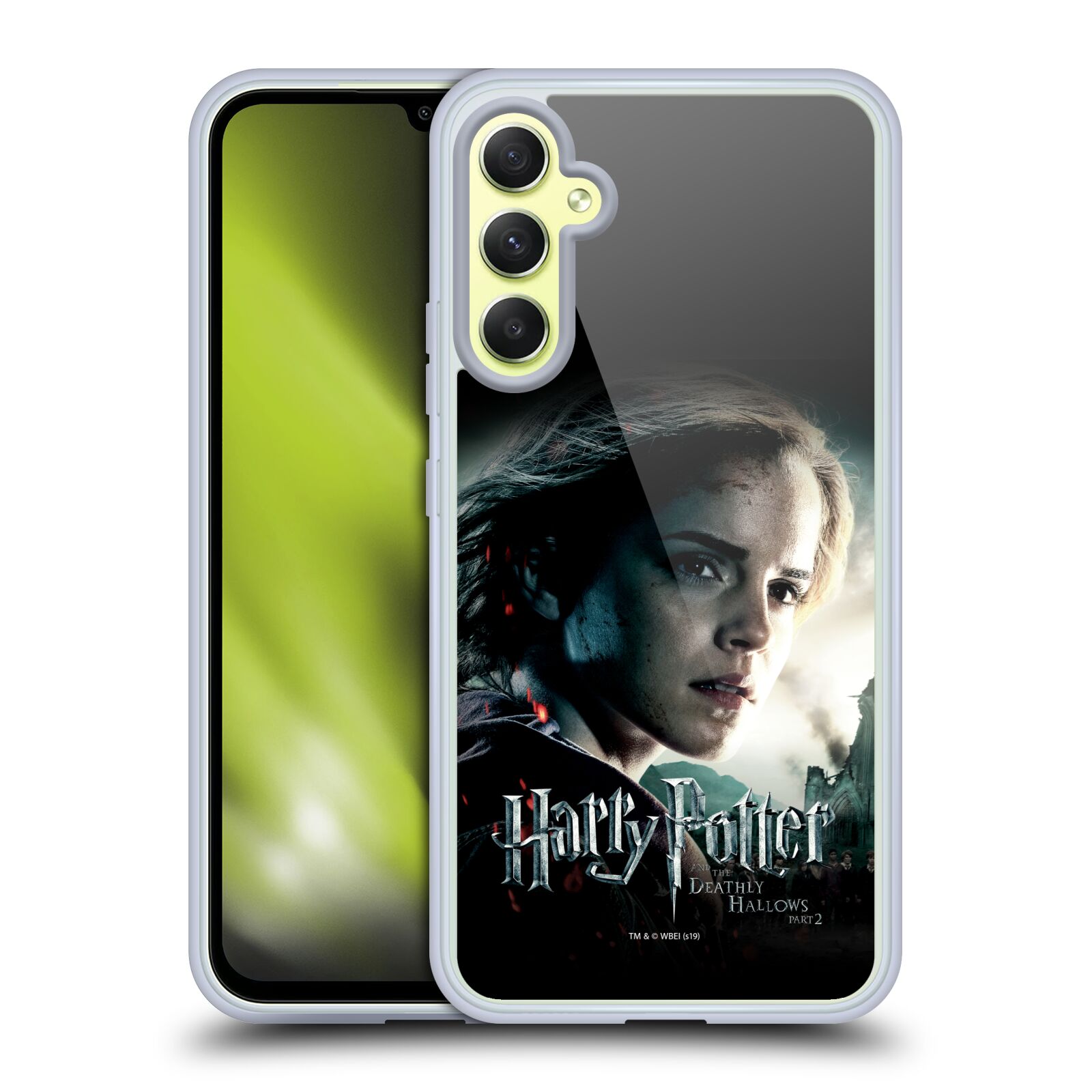 Silikonové pouzdro na mobil Samsung Galaxy A34 5G - Harry Potter a Relikvie smrti - Hermiona (Silikonový kryt, obal, pouzdro na mobilní telefon Samsung Galaxy A34 5G s licencovaným motivem Harry Potter a Relikvie smrti - Hermiona)