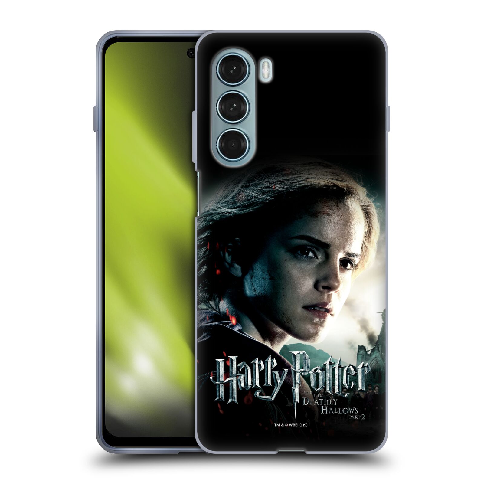 Silikonové pouzdro na mobil Motorola Moto G200 5G - Harry Potter a Relikvie smrti - Hermiona