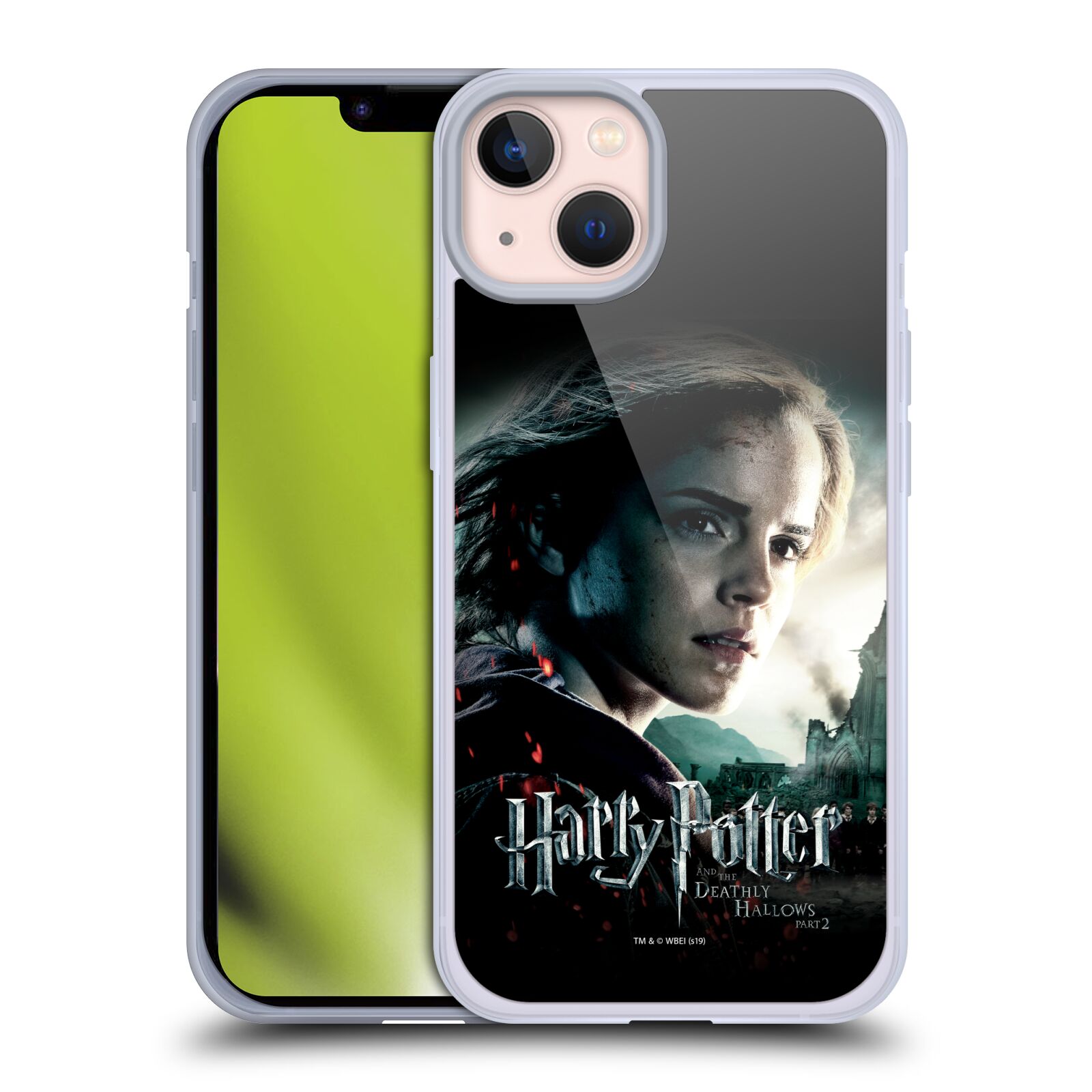 Silikonové pouzdro na mobil Apple iPhone 13 - Harry Potter a Relikvie smrti - Hermiona (Silikonový kryt, obal, pouzdro na mobilní telefon Apple iPhone 13 s licencovaným motivem Harry Potter a Relikvie smrti - Hermiona)