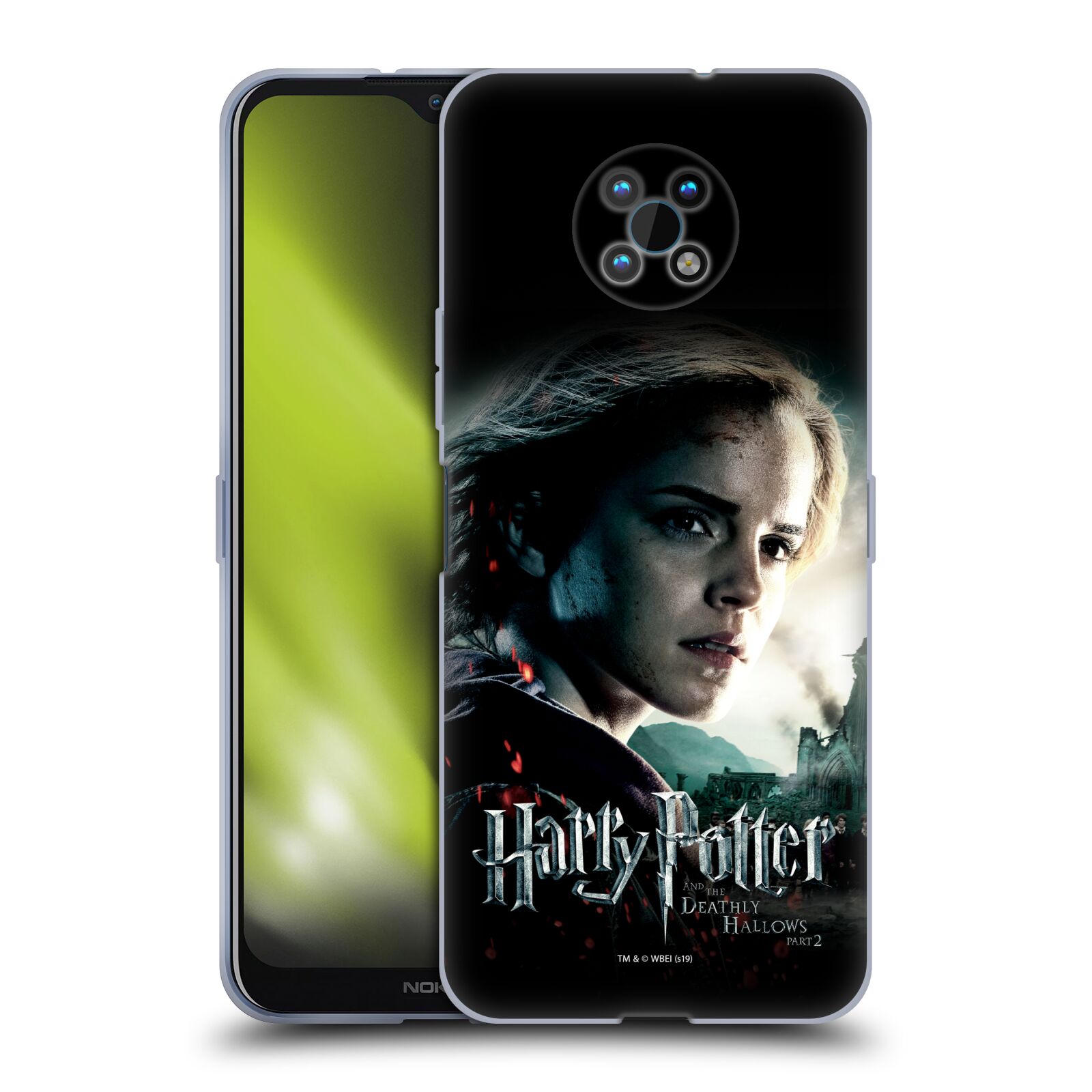 Silikonové pouzdro na mobil Nokia G50 5G - Harry Potter a Relikvie smrti - Hermiona