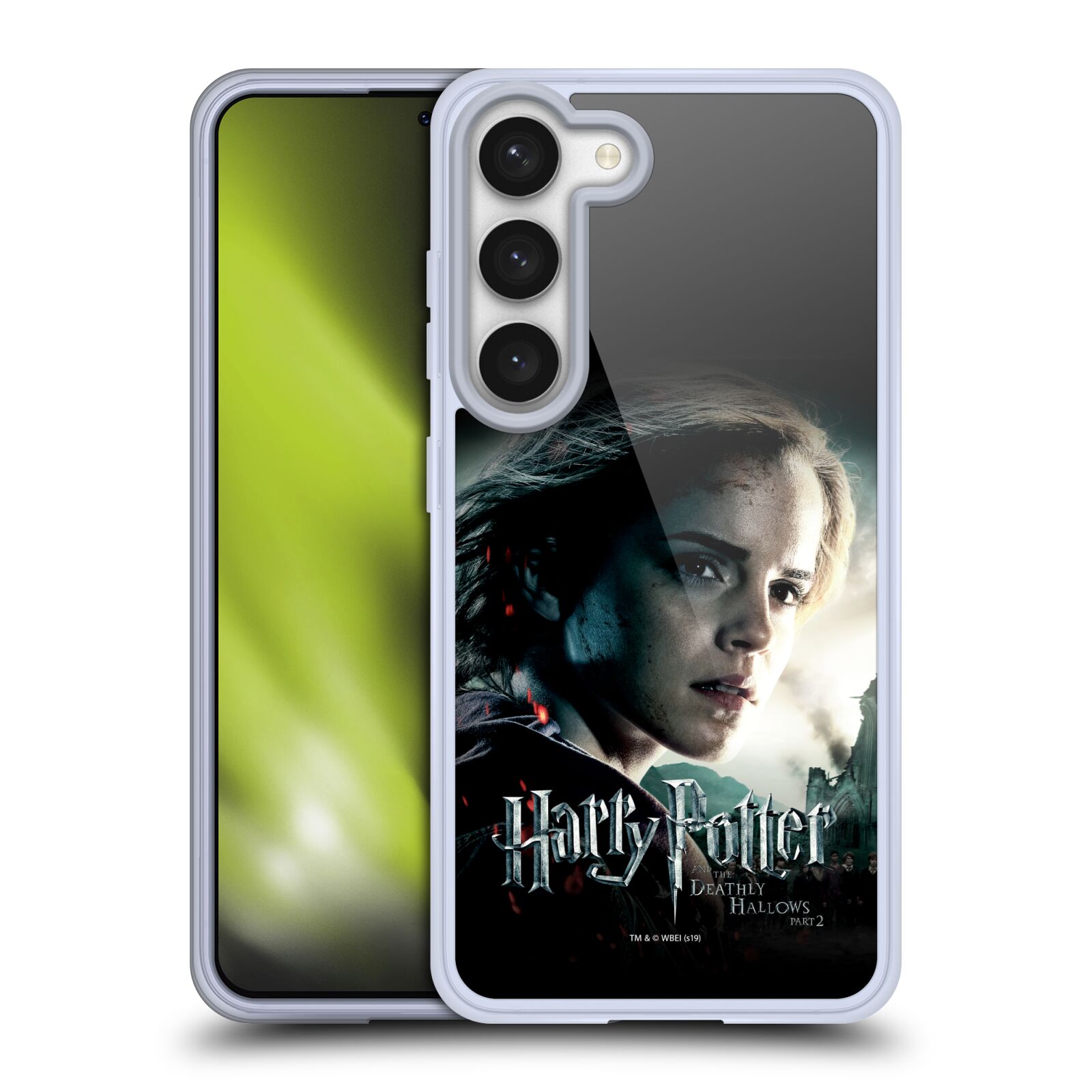 Silikonové pouzdro na mobil Samsung Galaxy S23 - Harry Potter a Relikvie smrti - Hermiona (Silikonový kryt, obal, pouzdro na mobilní telefon Samsung Galaxy S23 s licencovaným motivem Harry Potter a Relikvie smrti - Hermiona)