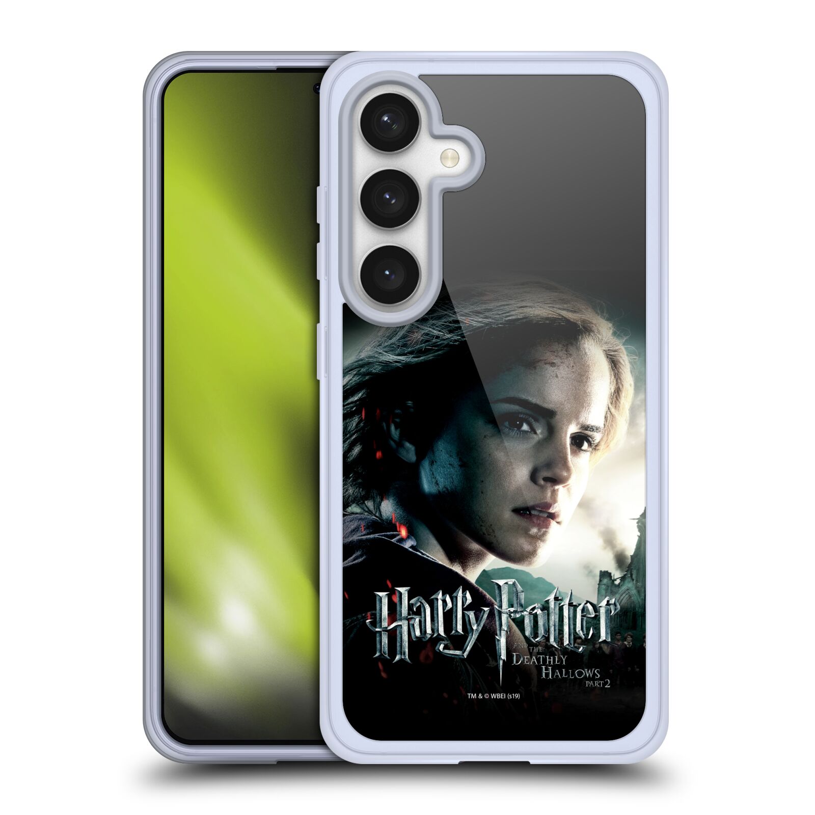Silikonové lesklé pouzdro na mobil Samsung Galaxy S24 - Harry Potter a Relikvie smrti - Hermiona (Silikonový kryt, obal, pouzdro na mobilní telefon Samsung Galaxy S24 s licencovaným motivem Harry Potter a Relikvie smrti - Hermiona)