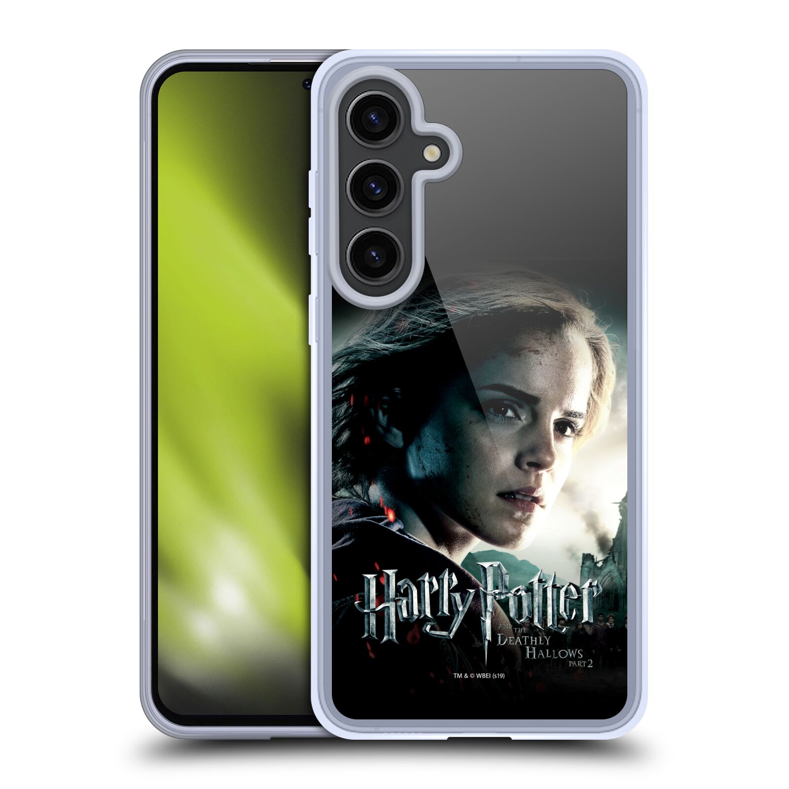 Silikonové lesklé pouzdro na mobil Samsung Galaxy S24 Plus - Harry Potter a Relikvie smrti - Hermiona (Silikonový kryt, obal, pouzdro na mobilní telefon Samsung Galaxy S24 Plus s licencovaným motivem Harry Potter a Relikvie smrti - Hermiona)