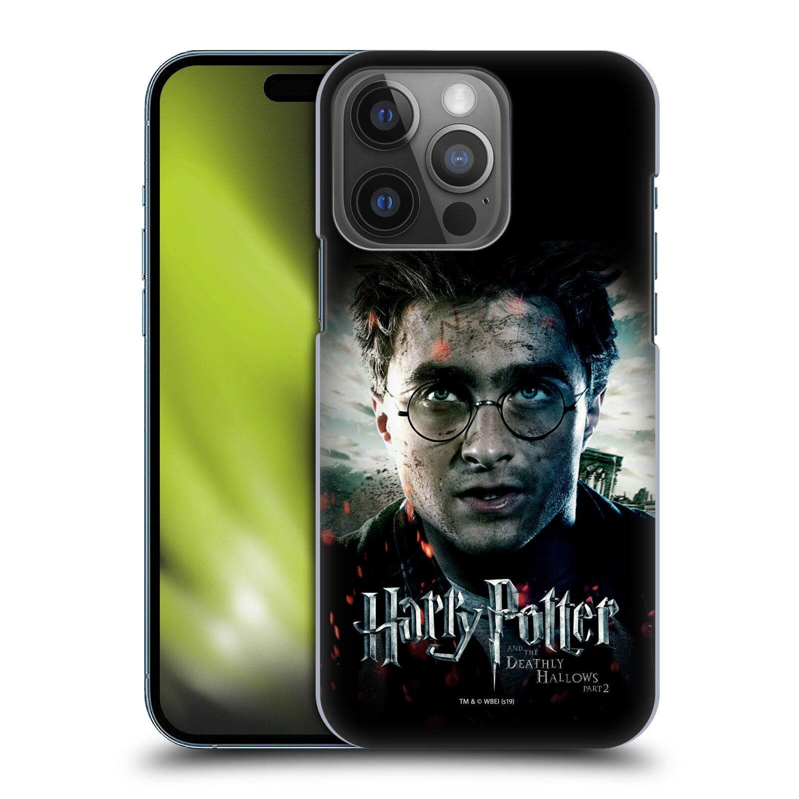 Plastové pouzdro na mobil Apple iPhone 14 Pro - Harry Potter a Relikvie smrti - Harry (Plastový kryt, pouzdro, obal na mobilní telefon Apple iPhone 14 Pro s licencovaným motivem Harry Potter a Relikvie smrti - Harry)