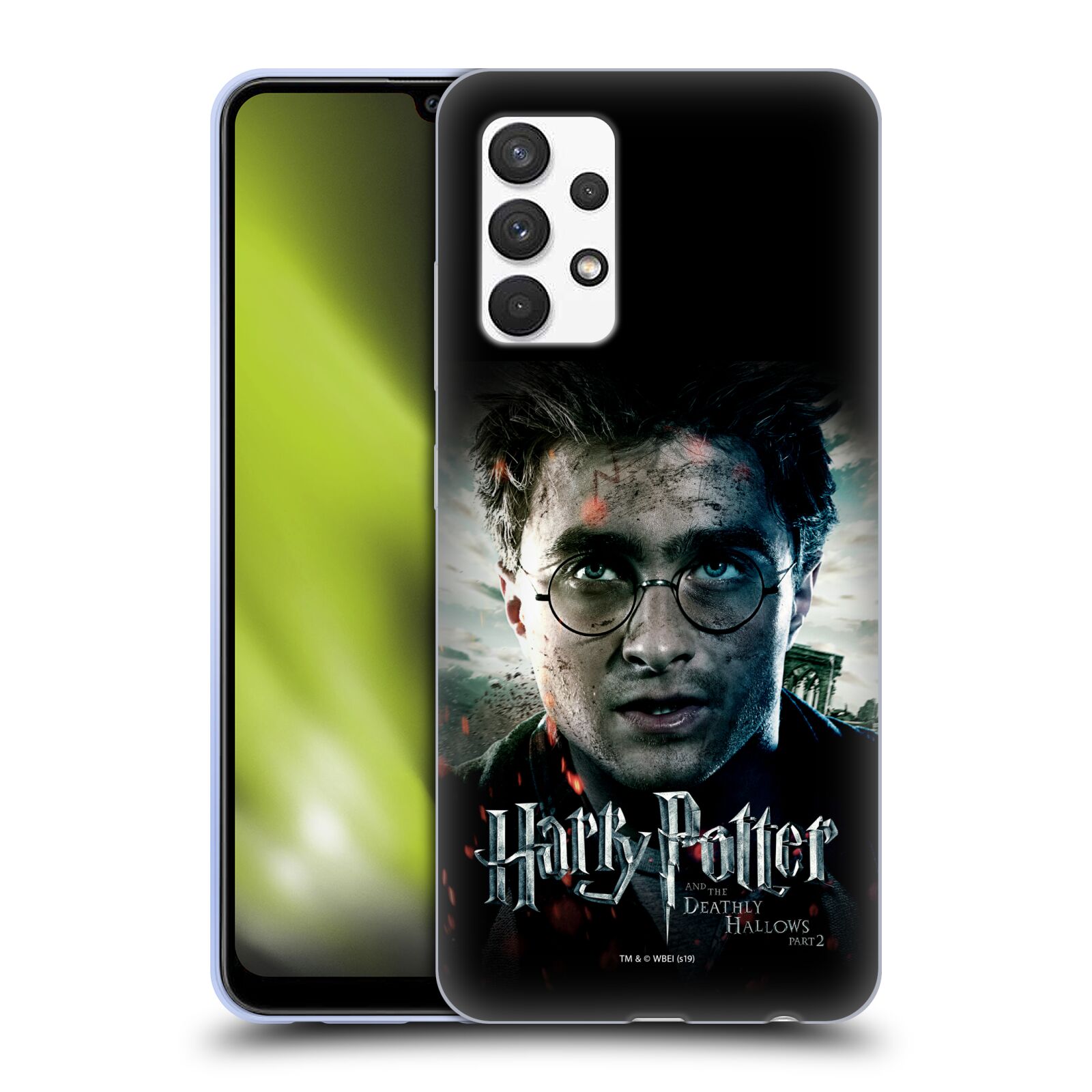 Silikonové pouzdro na mobil Samsung Galaxy A32 4G - Harry Potter a Relikvie smrti - Harry (Silikonový kryt, obal, pouzdro na mobilní telefon Samsung Galaxy A32 4G s licencovaným motivem Harry Potter a Relikvie smrti - Harry)