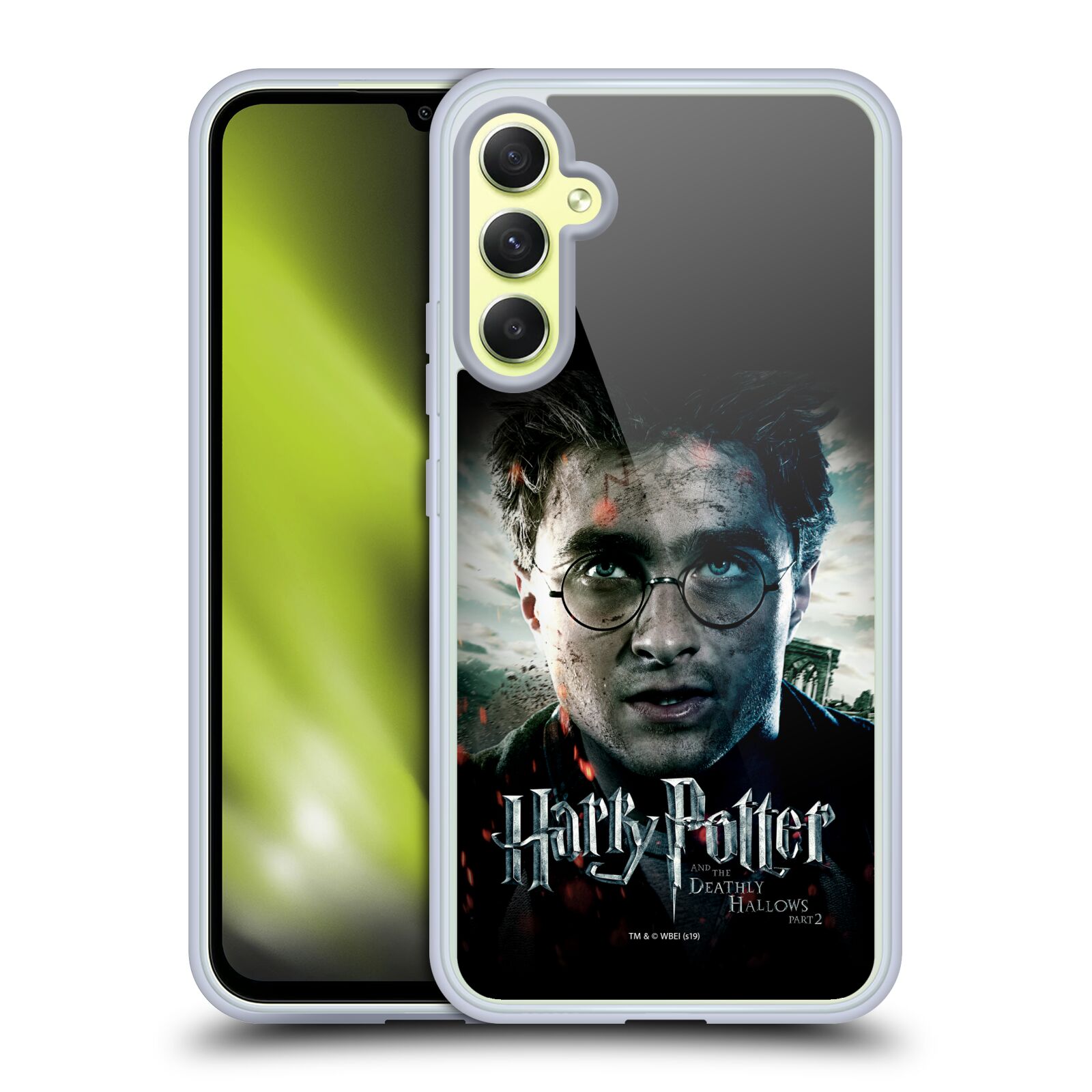 Silikonové pouzdro na mobil Samsung Galaxy A34 5G - Harry Potter a Relikvie smrti - Harry (Silikonový kryt, obal, pouzdro na mobilní telefon Samsung Galaxy A34 5G s licencovaným motivem Harry Potter a Relikvie smrti - Harry)
