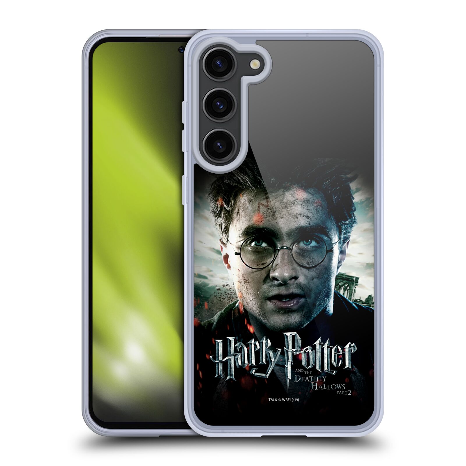 Silikonové pouzdro na mobil Samsung Galaxy S23 Plus - Harry Potter a Relikvie smrti - Harry (Silikonový kryt, obal, pouzdro na mobilní telefon Samsung Galaxy S23 Plus s licencovaným motivem Harry Potter a Relikvie smrti - Harry)