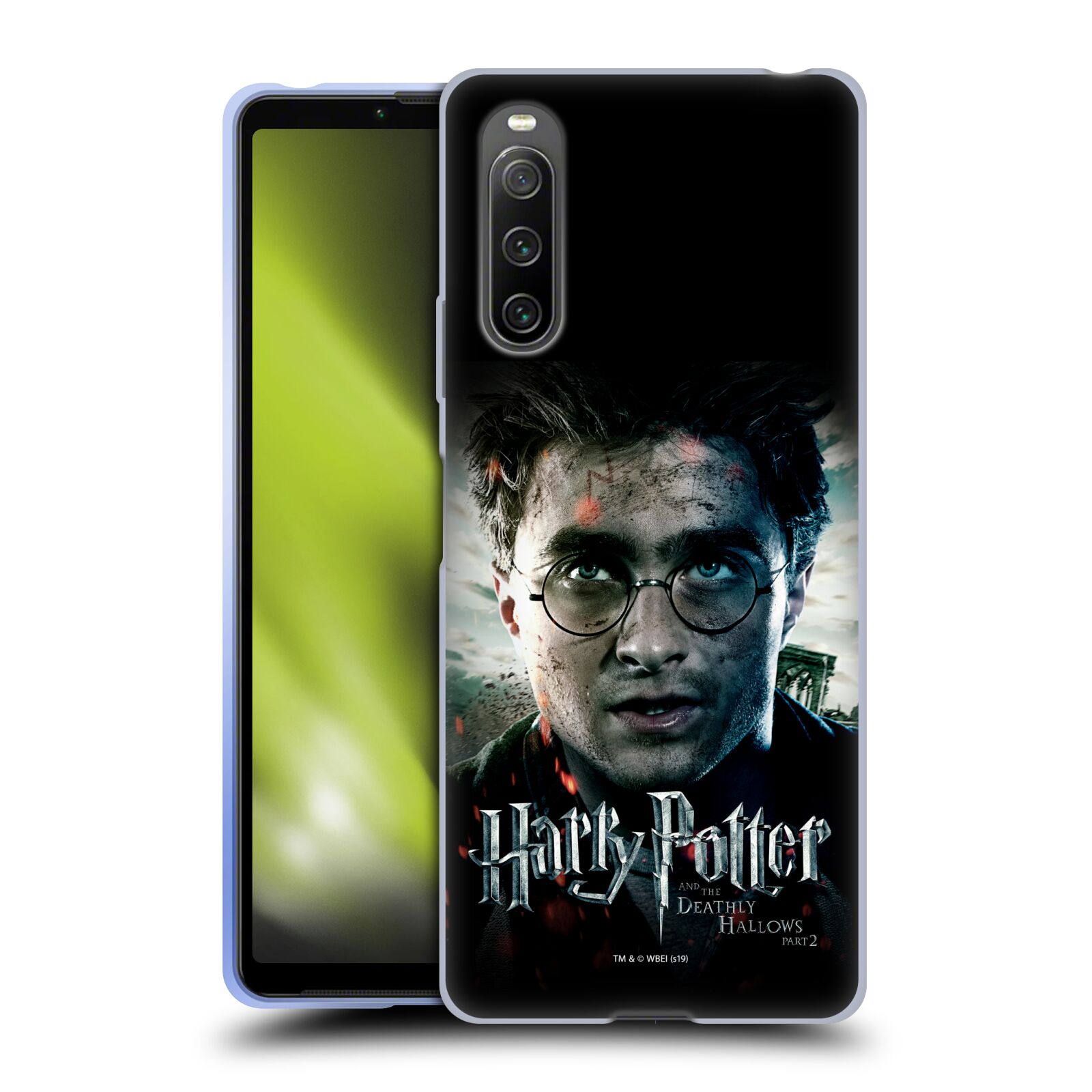 Silikonové pouzdro na mobil Sony Xperia 10 IV - Harry Potter a Relikvie smrti - Harry (Silikonový kryt, obal, pouzdro na mobilní telefon Sony Xperia 10 IV s licencovaným motivem Harry Potter a Relikvie smrti - Harry)