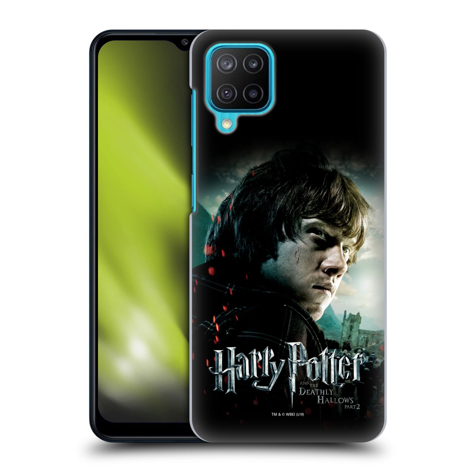 Plastové pouzdro na mobil Samsung Galaxy M12 - Harry Potter a Relikvie smrti - Ron Weasley (Plastový kryt, pouzdro, obal na mobilní telefon Samsung Galaxy M12 (SM-M127F) s licencovaným motivem Harry Potter a Relikvie smrti - Ron Weasley)