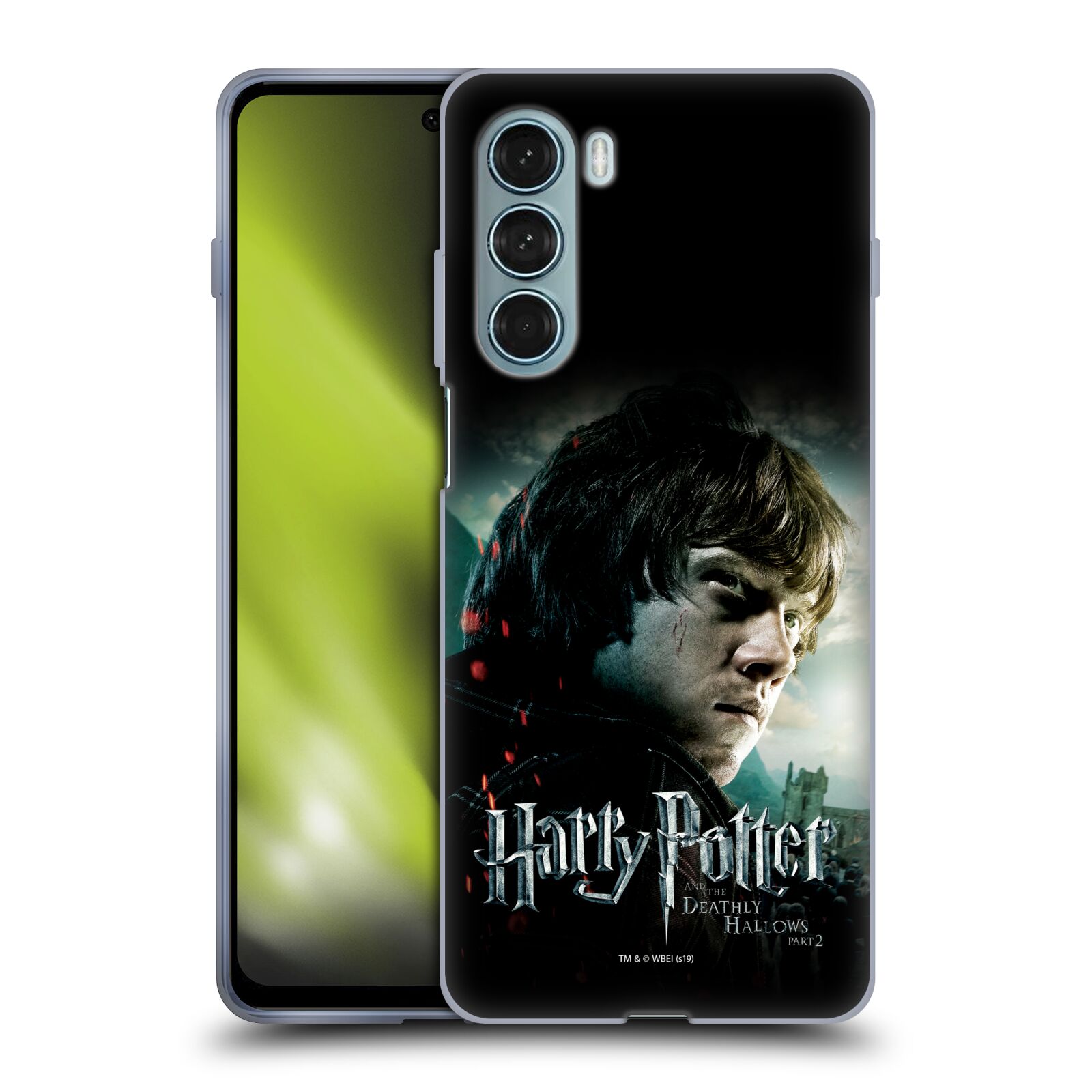 Silikonové pouzdro na mobil Motorola Moto G200 5G - Harry Potter a Relikvie smrti - Ron Weasley