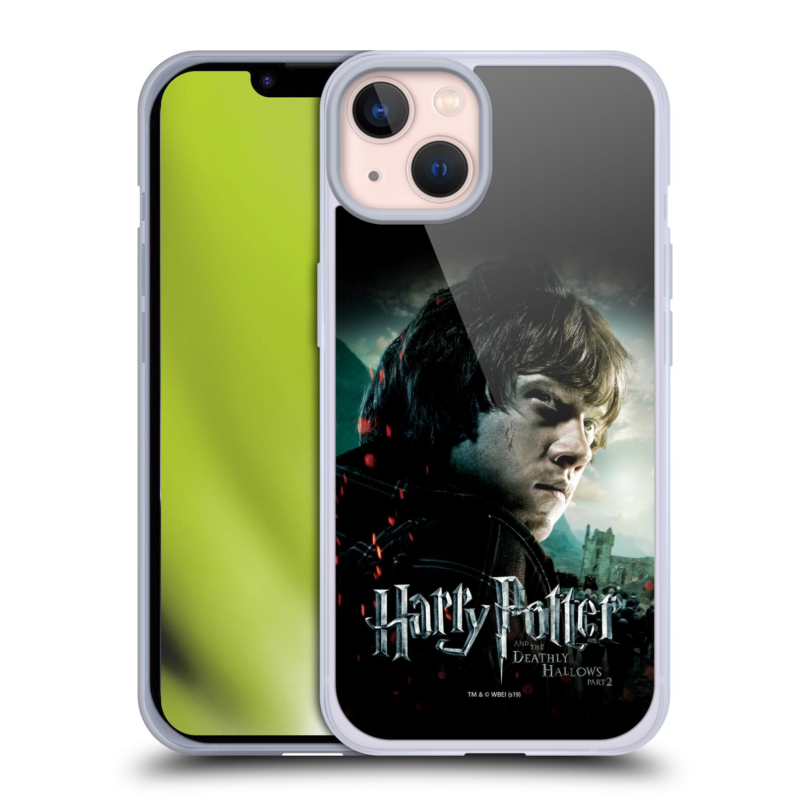 Silikonové pouzdro na mobil Apple iPhone 13 - Harry Potter a Relikvie smrti - Ron Weasley (Silikonový kryt, obal, pouzdro na mobilní telefon Apple iPhone 13 s licencovaným motivem Harry Potter a Relikvie smrti - Ron Weasley)