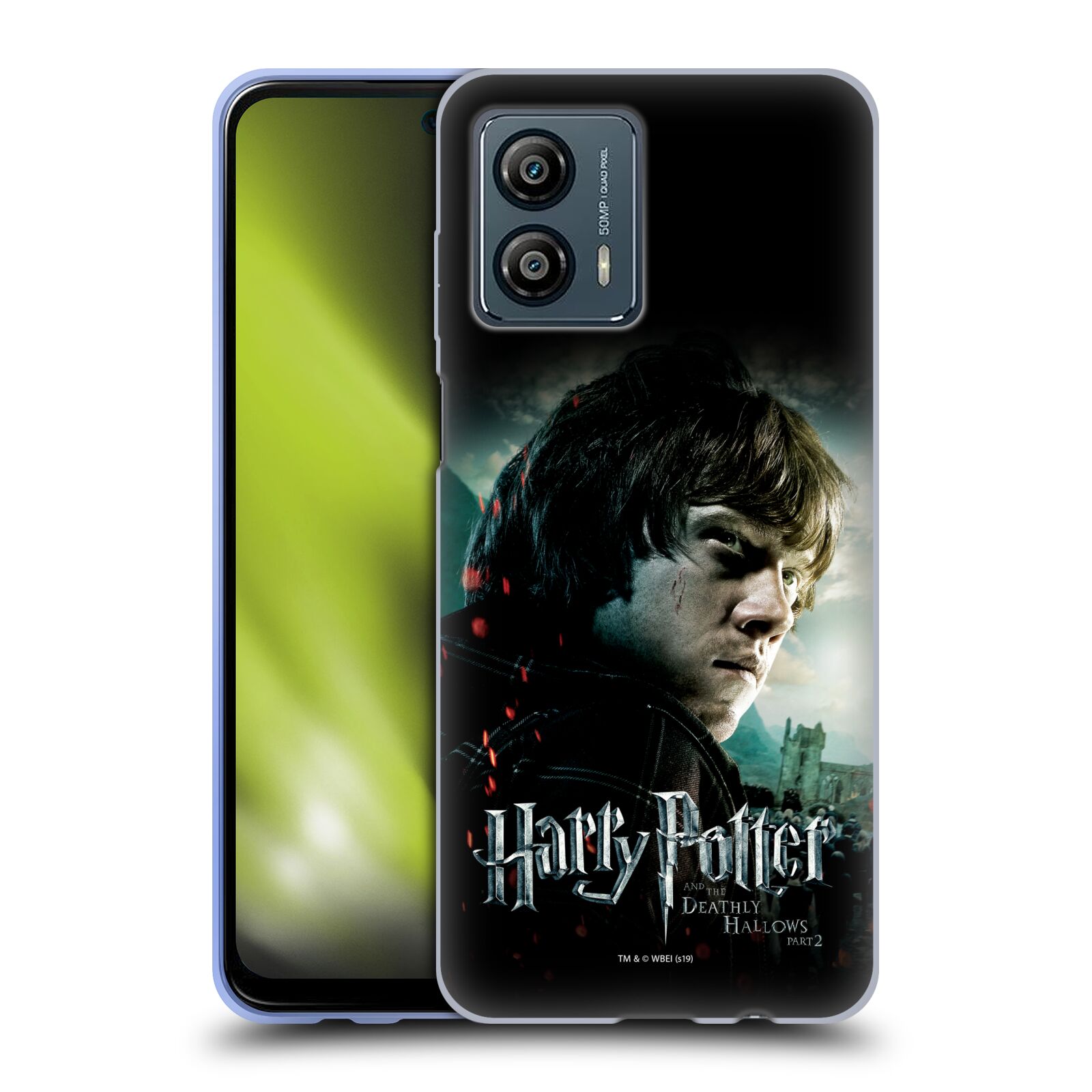 Silikonové pouzdro na mobil Motorola Moto G53 5G - Harry Potter a Relikvie smrti - Ron Weasley (Silikonový kryt, obal, pouzdro na mobilní telefon Motorola Moto G53 5G s licencovaným motivem Harry Potter a Relikvie smrti - Ron Weasley)