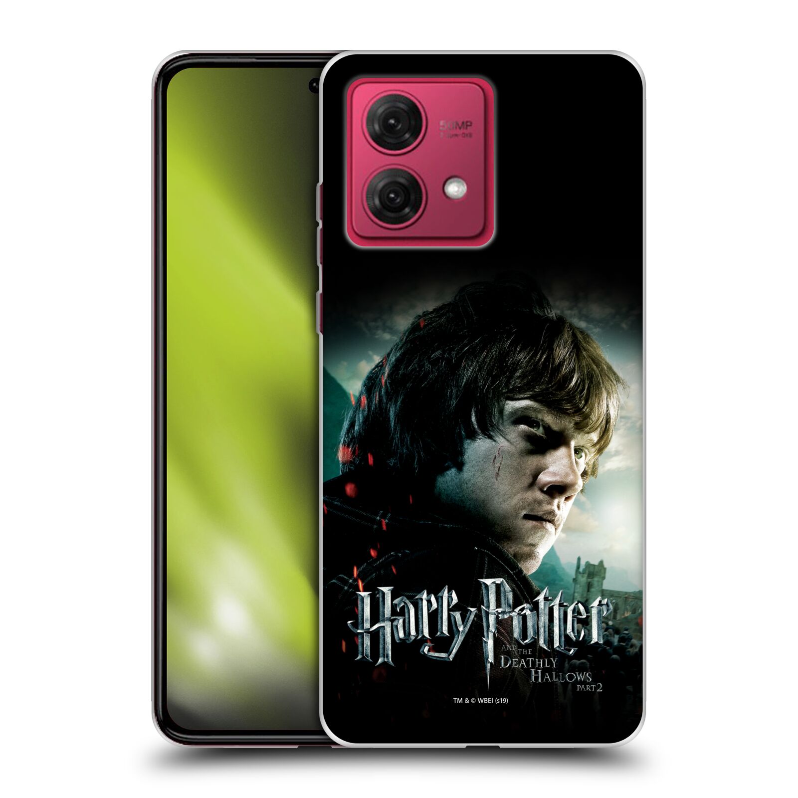 Silikonové pouzdro na mobil Motorola Moto G84 5G - Harry Potter a Relikvie smrti - Ron Weasley (Silikonový kryt, obal, pouzdro na mobilní telefon Motorola Moto G84 5G s licencovaným motivem Harry Potter a Relikvie smrti - Ron Weasley)