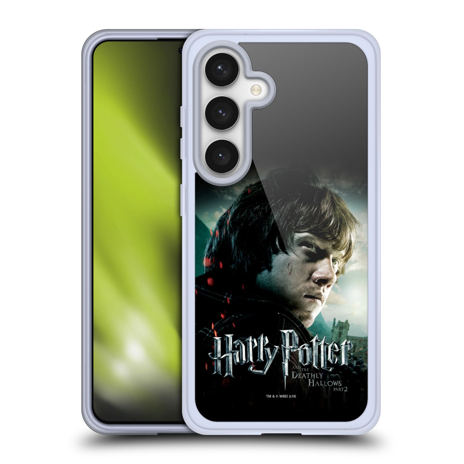 Silikonové lesklé pouzdro na mobil Samsung Galaxy S24 - Harry Potter a Relikvie smrti - Ron Weasley (Silikonový kryt, obal, pouzdro na mobilní telefon Samsung Galaxy S24 s licencovaným motivem Harry Potter a Relikvie smrti - Ron Weasley)