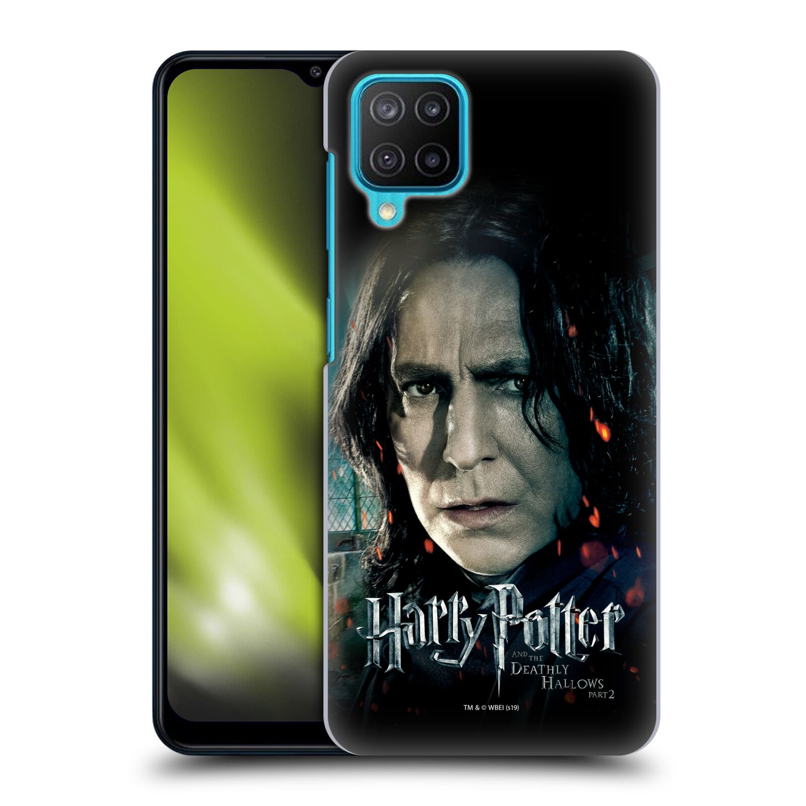 Plastové pouzdro na mobil Samsung Galaxy M12 - Harry Potter a Relikvie smrti - Severus Snape (Plastový kryt, pouzdro, obal na mobilní telefon Samsung Galaxy M12 (SM-M127F) s licencovaným motivem Harry Potter a Relikvie smrti - Severus Snape)