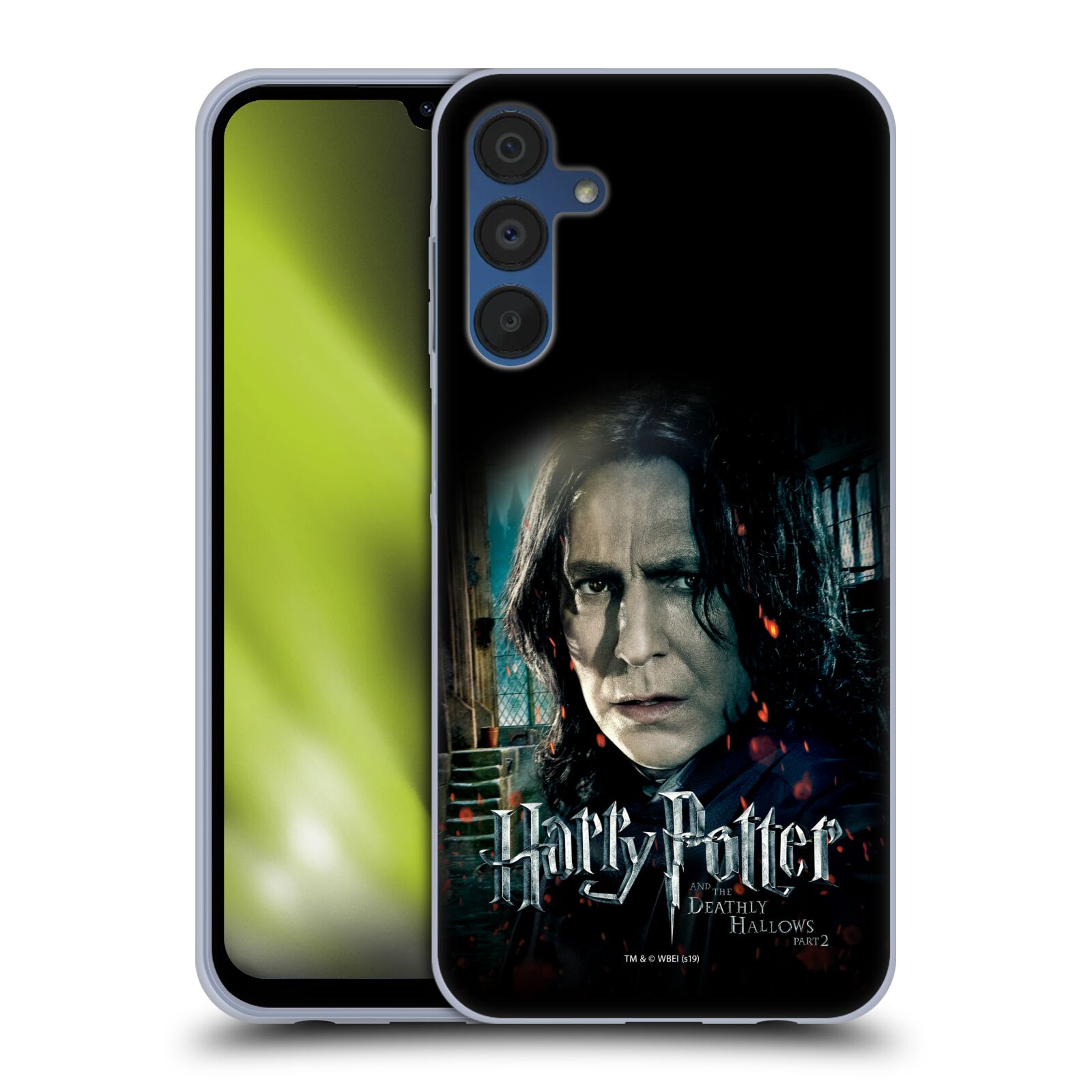 Silikonové pouzdro na mobil Samsung Galaxy A15 / A15 5G - Harry Potter a Relikvie smrti - Severus Snape (Silikonový kryt, obal, pouzdro na mobilní telefon Samsung Galaxy A15 / A15 5G s licencovaným motivem Harry Potter a Relikvie smrti - Severus Snape)
