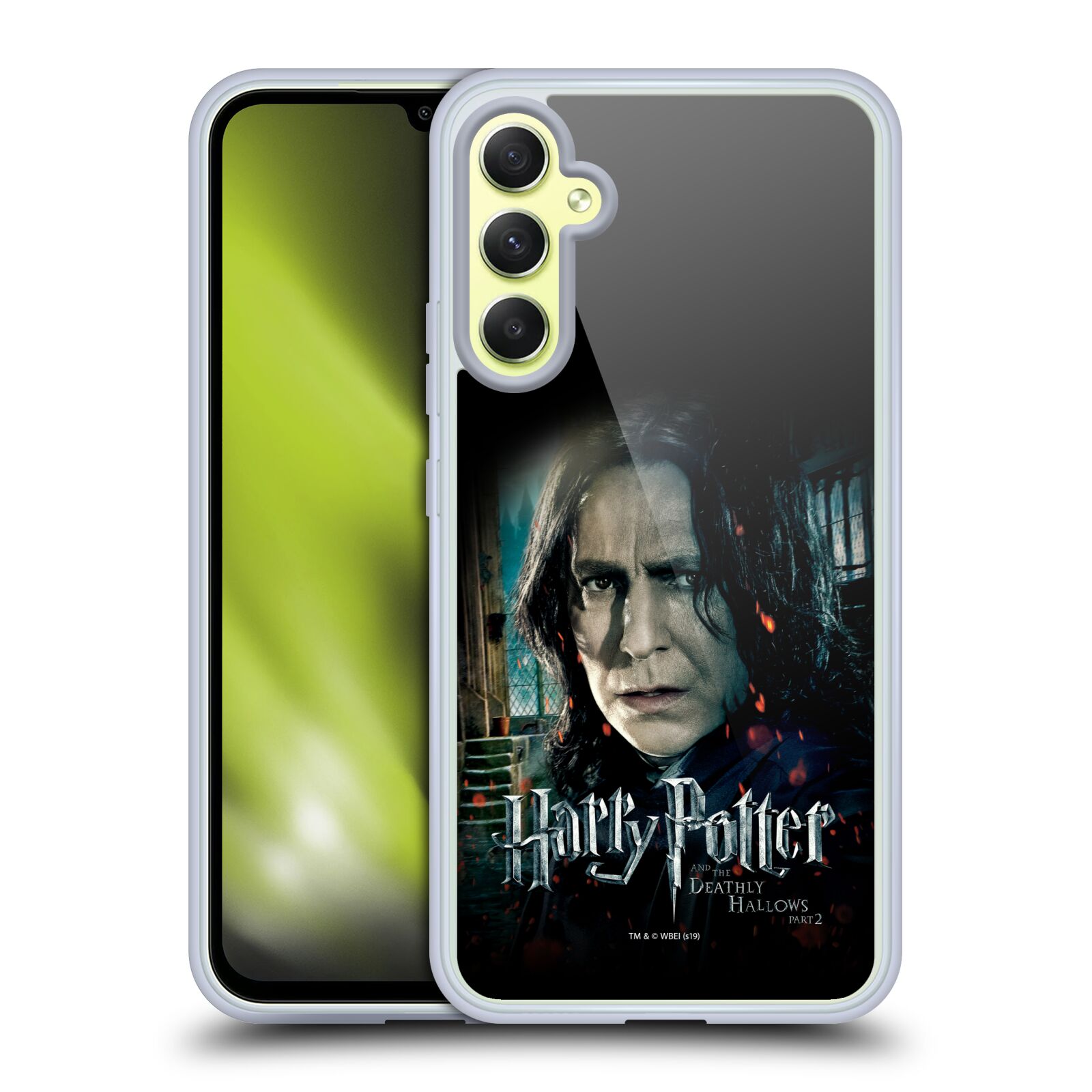 Silikonové pouzdro na mobil Samsung Galaxy A34 5G - Harry Potter a Relikvie smrti - Severus Snape (Silikonový kryt, obal, pouzdro na mobilní telefon Samsung Galaxy A34 5G s licencovaným motivem Harry Potter a Relikvie smrti - Severus Snape)