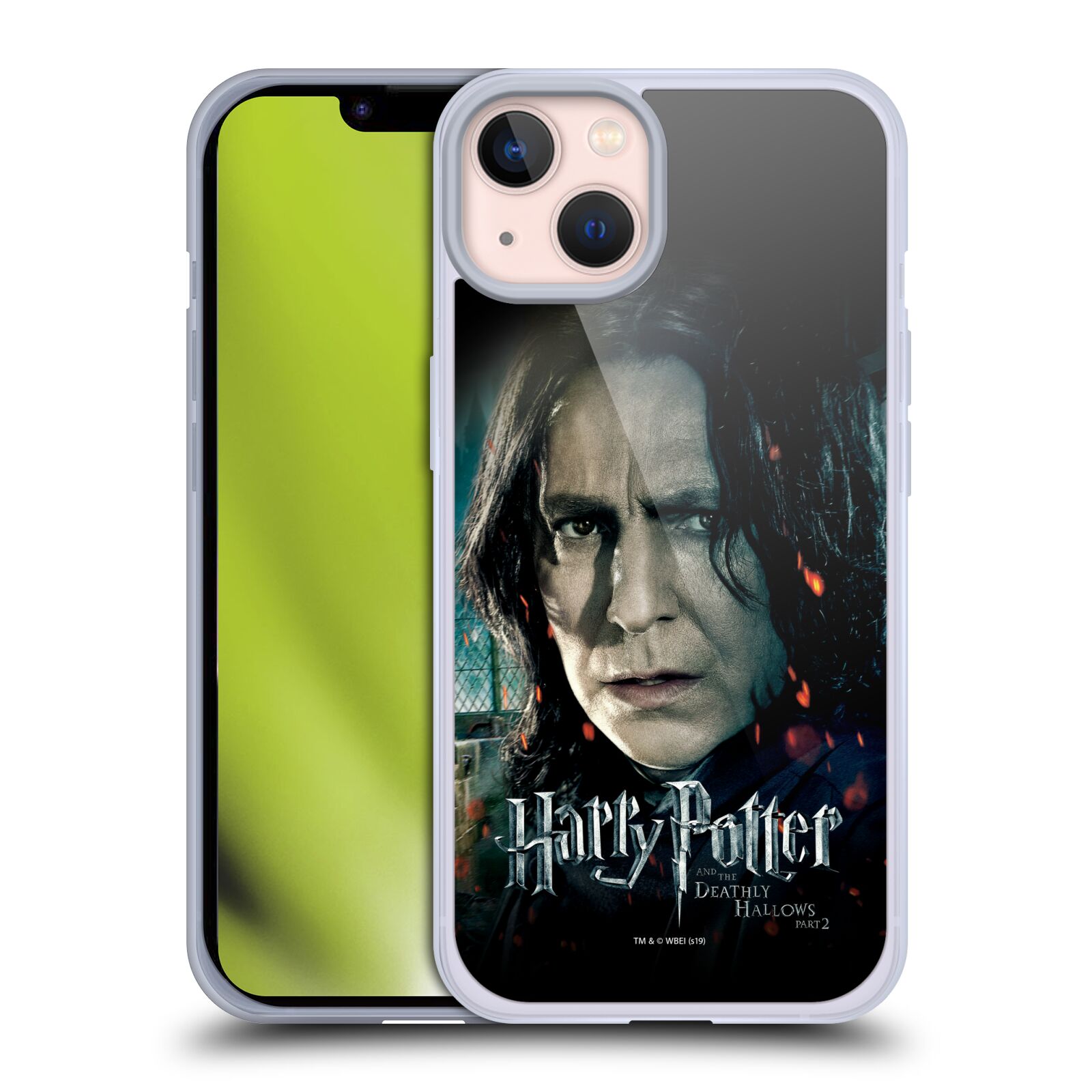 Silikonové pouzdro na mobil Apple iPhone 13 - Harry Potter a Relikvie smrti - Severus Snape (Silikonový kryt, obal, pouzdro na mobilní telefon Apple iPhone 13 s licencovaným motivem Harry Potter a Relikvie smrti - Severus Snape)