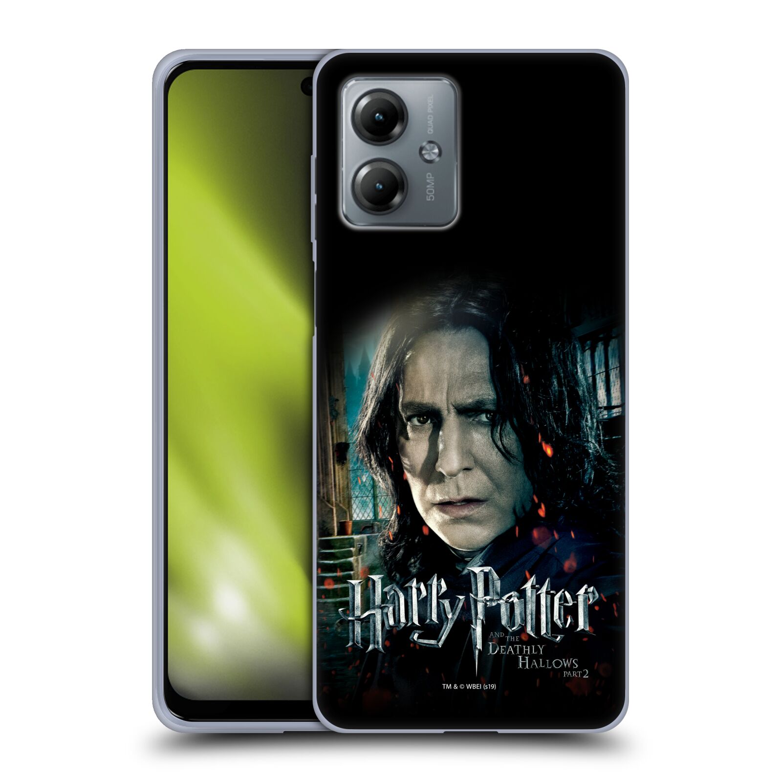Silikonové pouzdro na mobil Motorola Moto G14 - Harry Potter a Relikvie smrti - Severus Snape (Silikonový kryt, obal, pouzdro na mobilní telefon Motorola Moto G14 s licencovaným motivem Harry Potter a Relikvie smrti - Severus Snape)