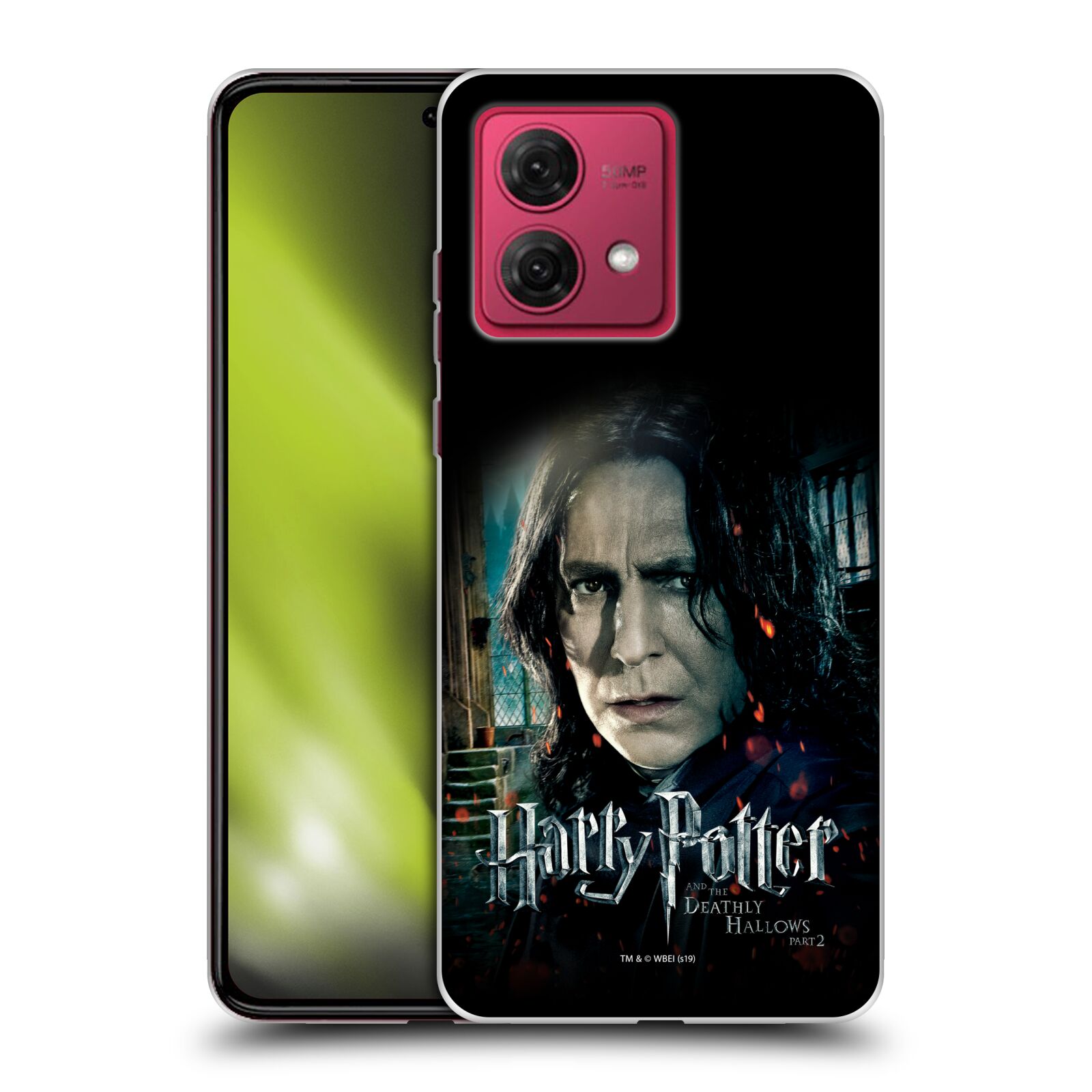 Silikonové pouzdro na mobil Motorola Moto G84 5G - Harry Potter a Relikvie smrti - Severus Snape (Silikonový kryt, obal, pouzdro na mobilní telefon Motorola Moto G84 5G s licencovaným motivem Harry Potter a Relikvie smrti - Severus Snape)